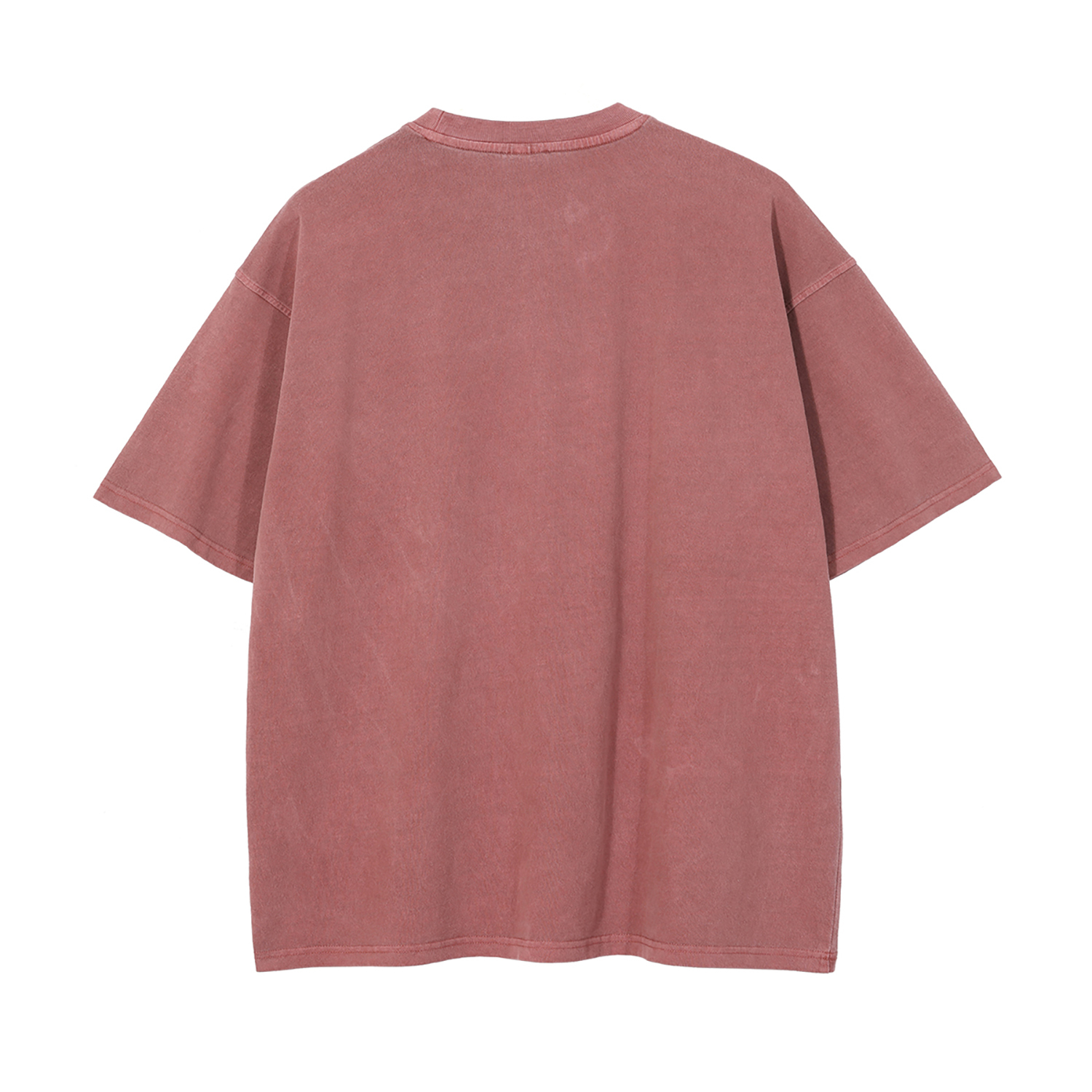 Streetwear Unisex Drop Shoulder Stone Wash T-Shirt - Print on Demand | HugePOD-20