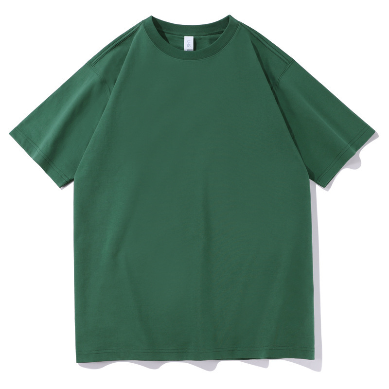 Urban Pista Green Solid Oversize Drop Shoulder T Shirt in Mumbai
