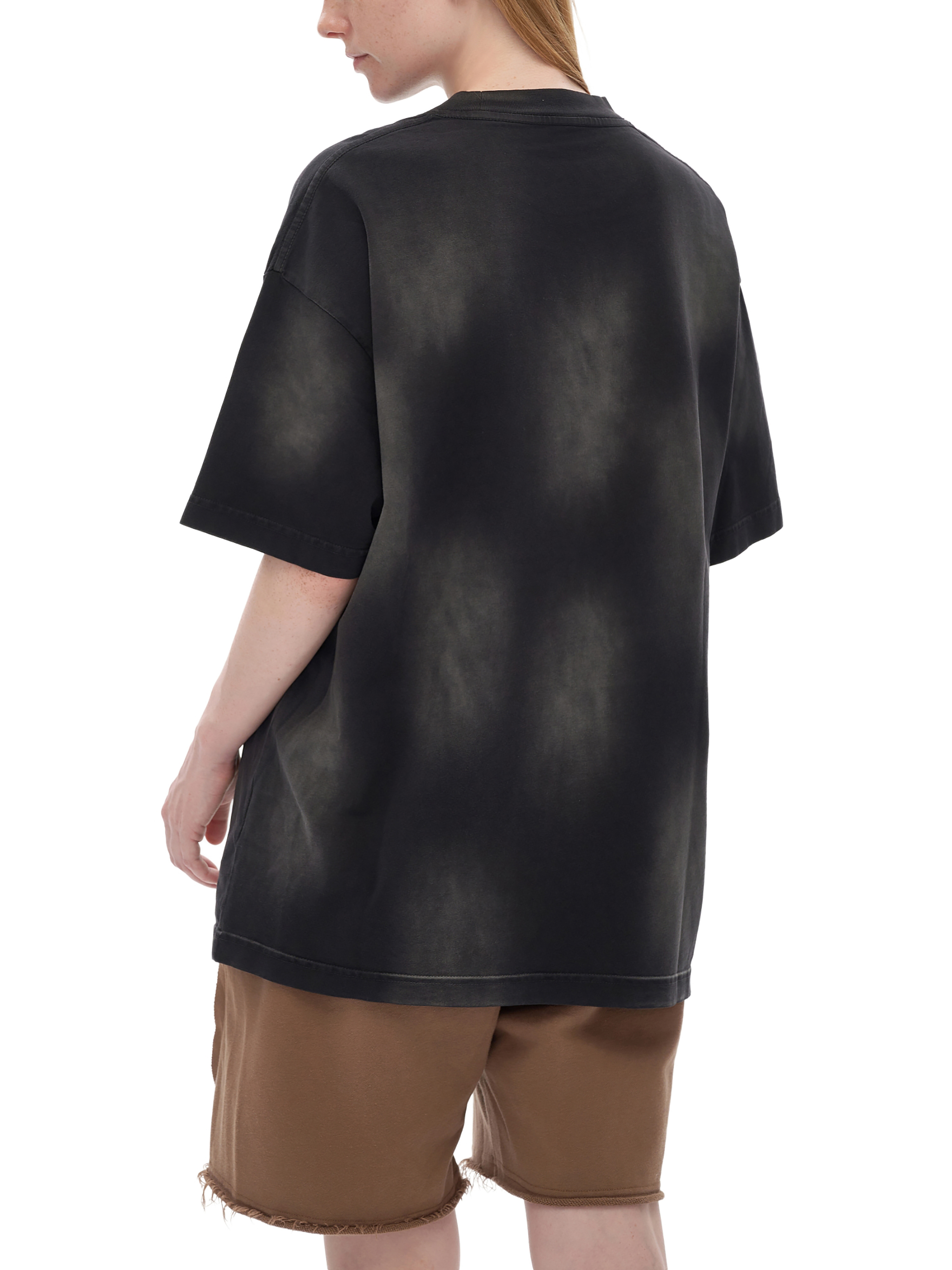 Monkey Washed Dotted Drop Shoulder T-Shirt 250gsm-12