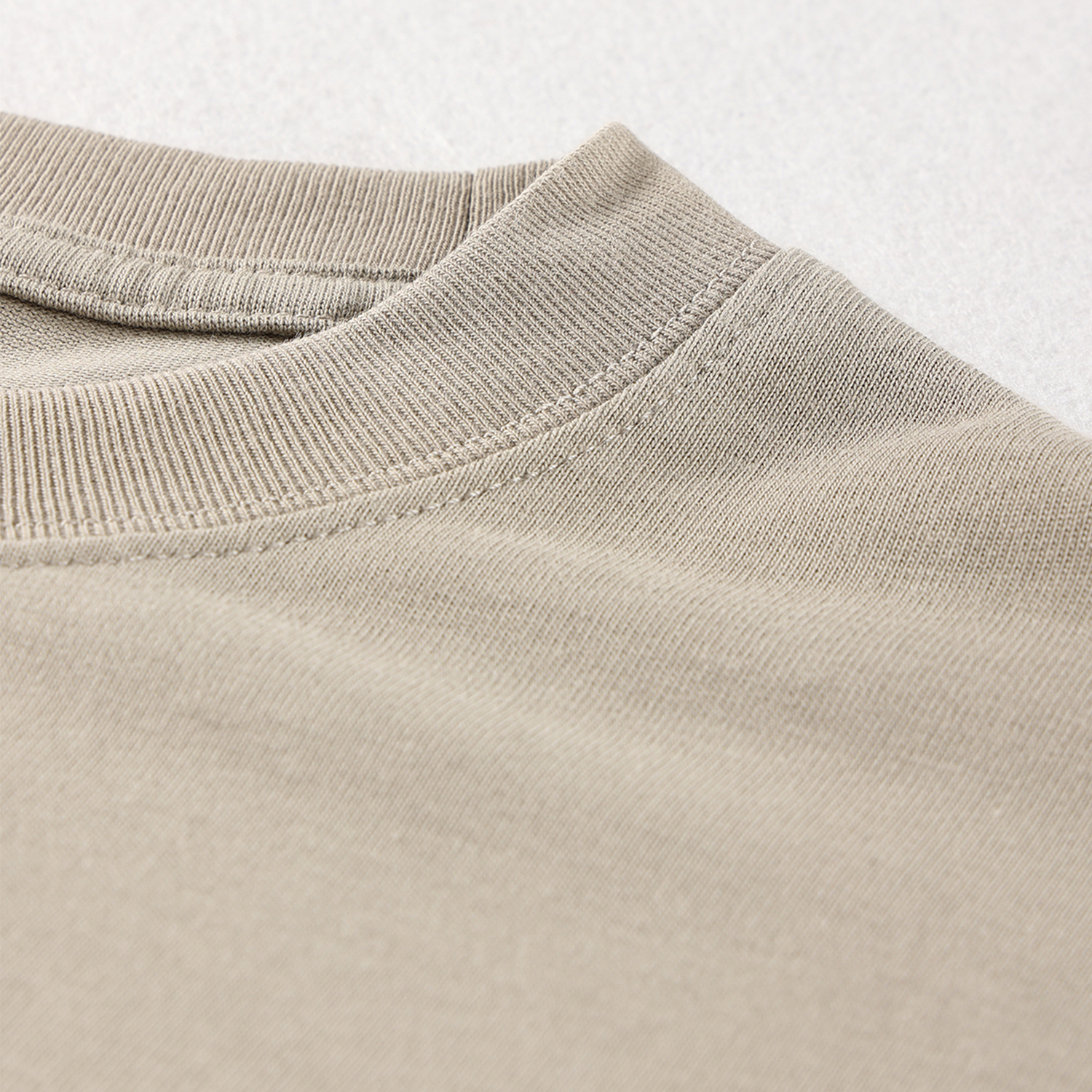 Streetwear Unisex Earth Tone Loose Fit FOG T-Shirt | HugePOD-28