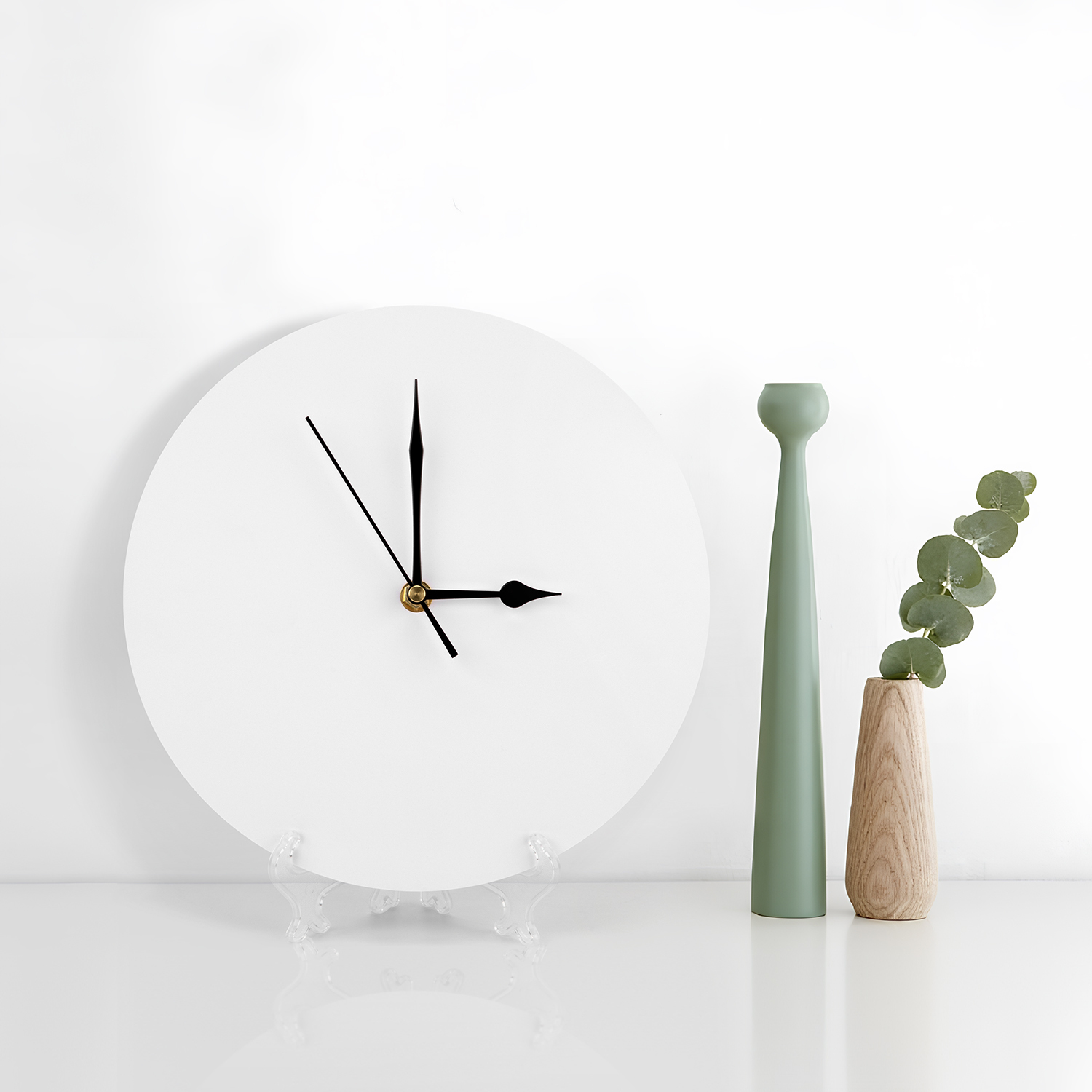 Custom Printed Plastic Wall Clock | HugePOD-4