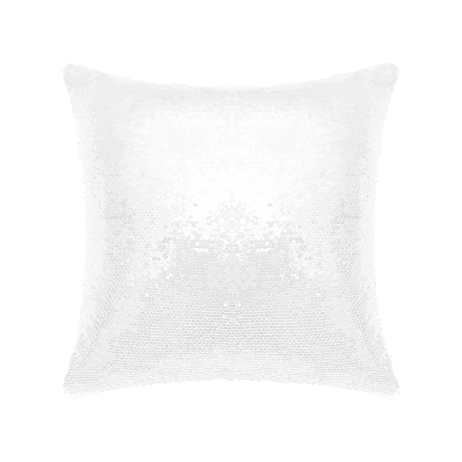 Silver Sequin Cushion Cover Without Filler | HugePOD-2