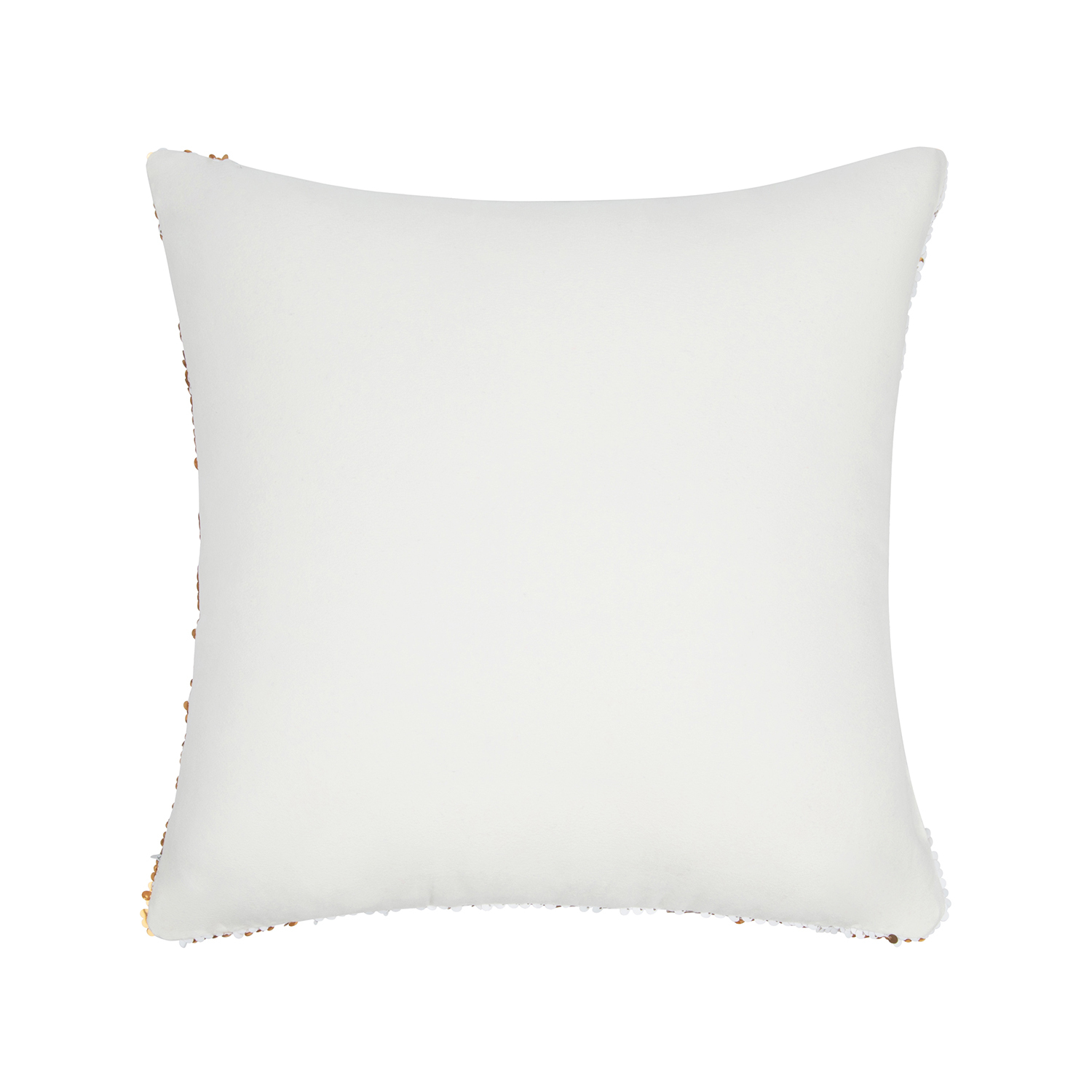 Golden Sequin Cushion Cover Without Filler | HugePOD-3