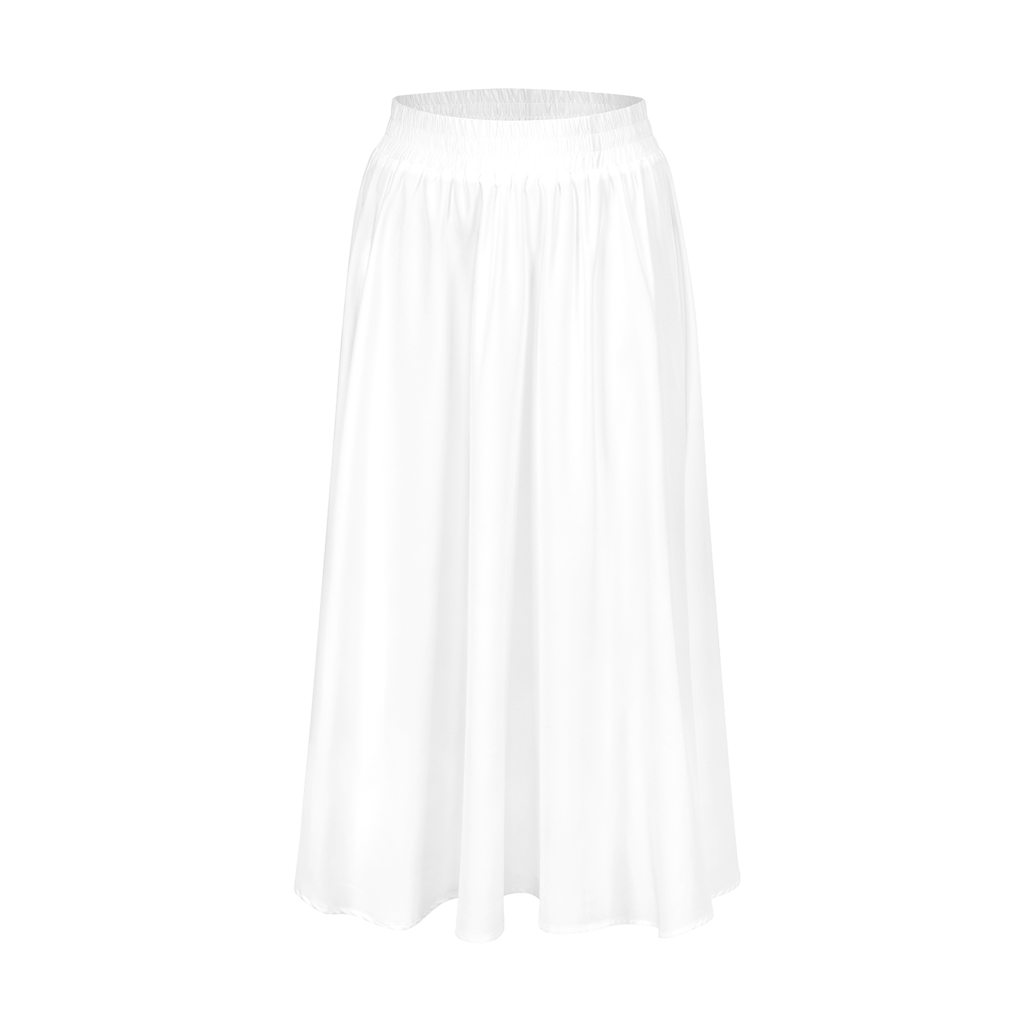 Print On Demand All-Over Print Women's Flared Midi Skirt-2