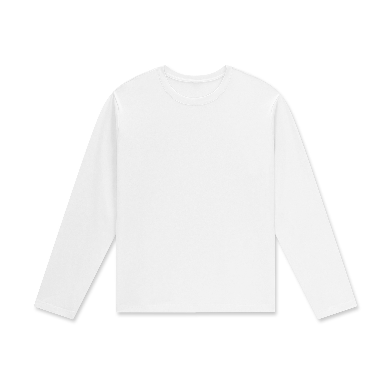 Unisex Staple Long Sleeve Cotton T-Shirt | HugePOD-1