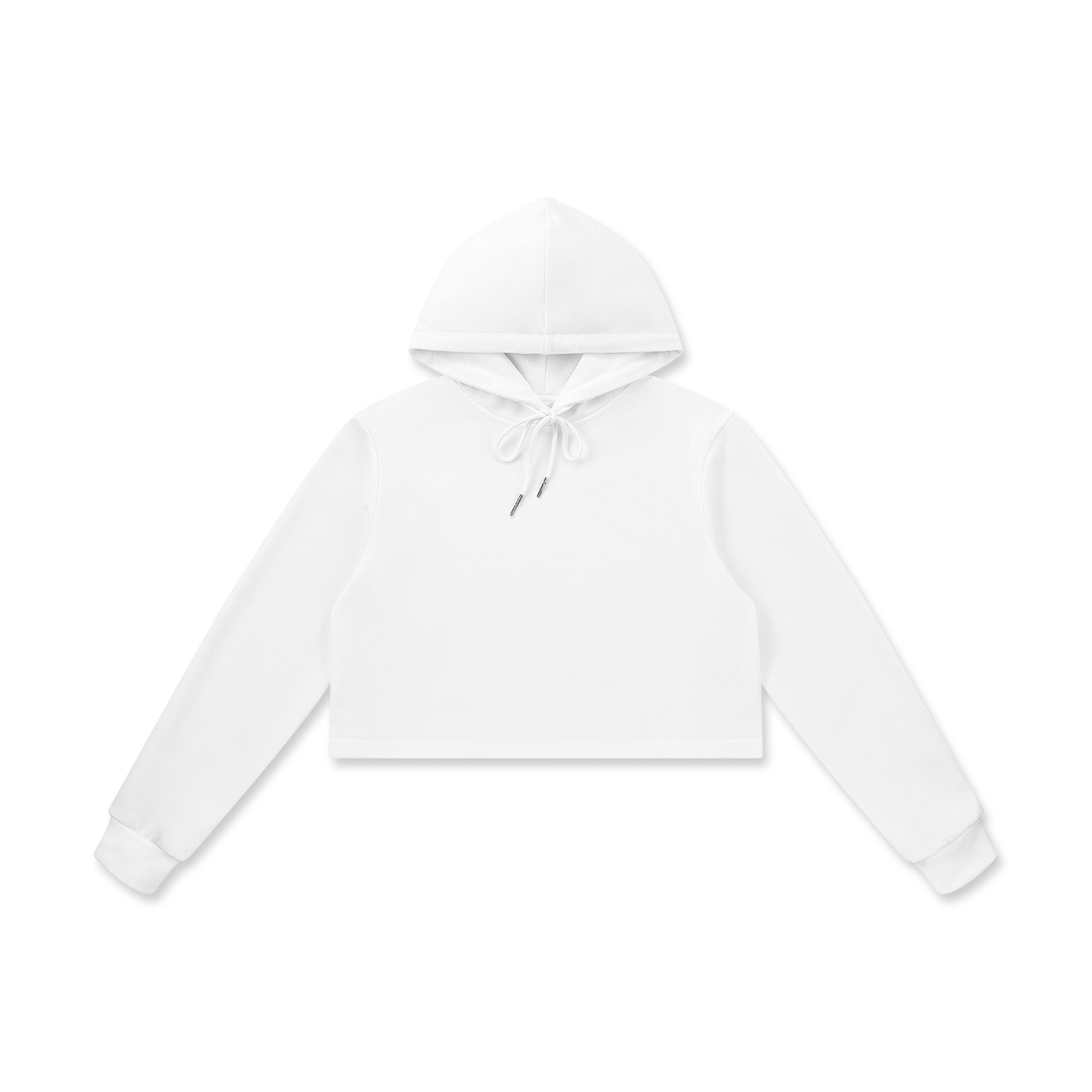 All-Over Print Women's Cropped Hoodie - Print On Demand | HugePOD
