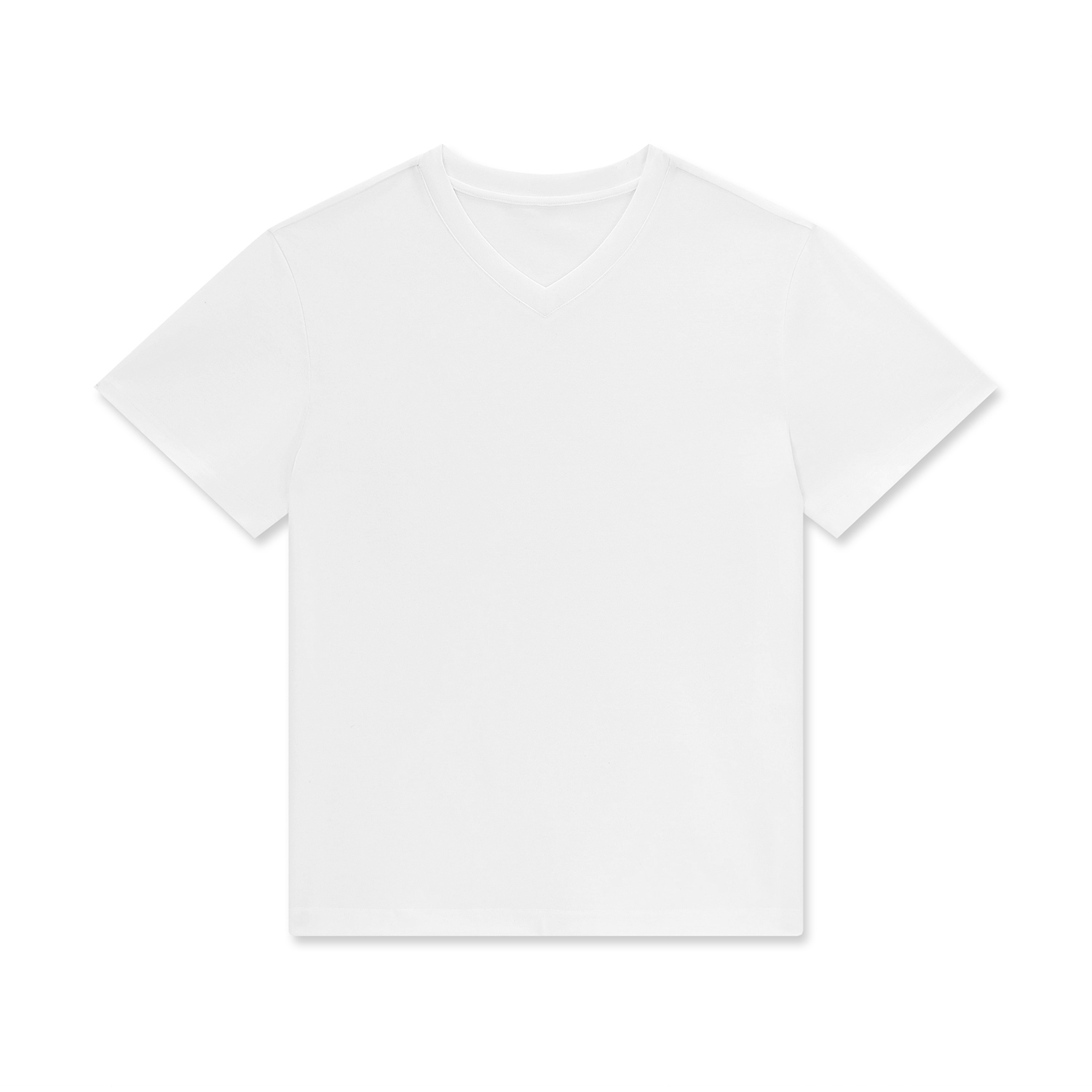 All-Over Print Men's V-Neck Tee | 100% Cotton-like Polyester-1