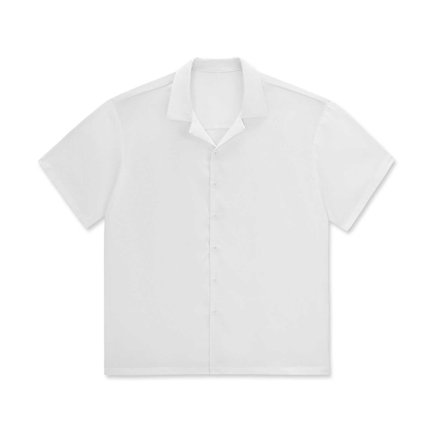 All-Over Print Men's Streetwear Lapel Collar Shirt | HugePOD-1