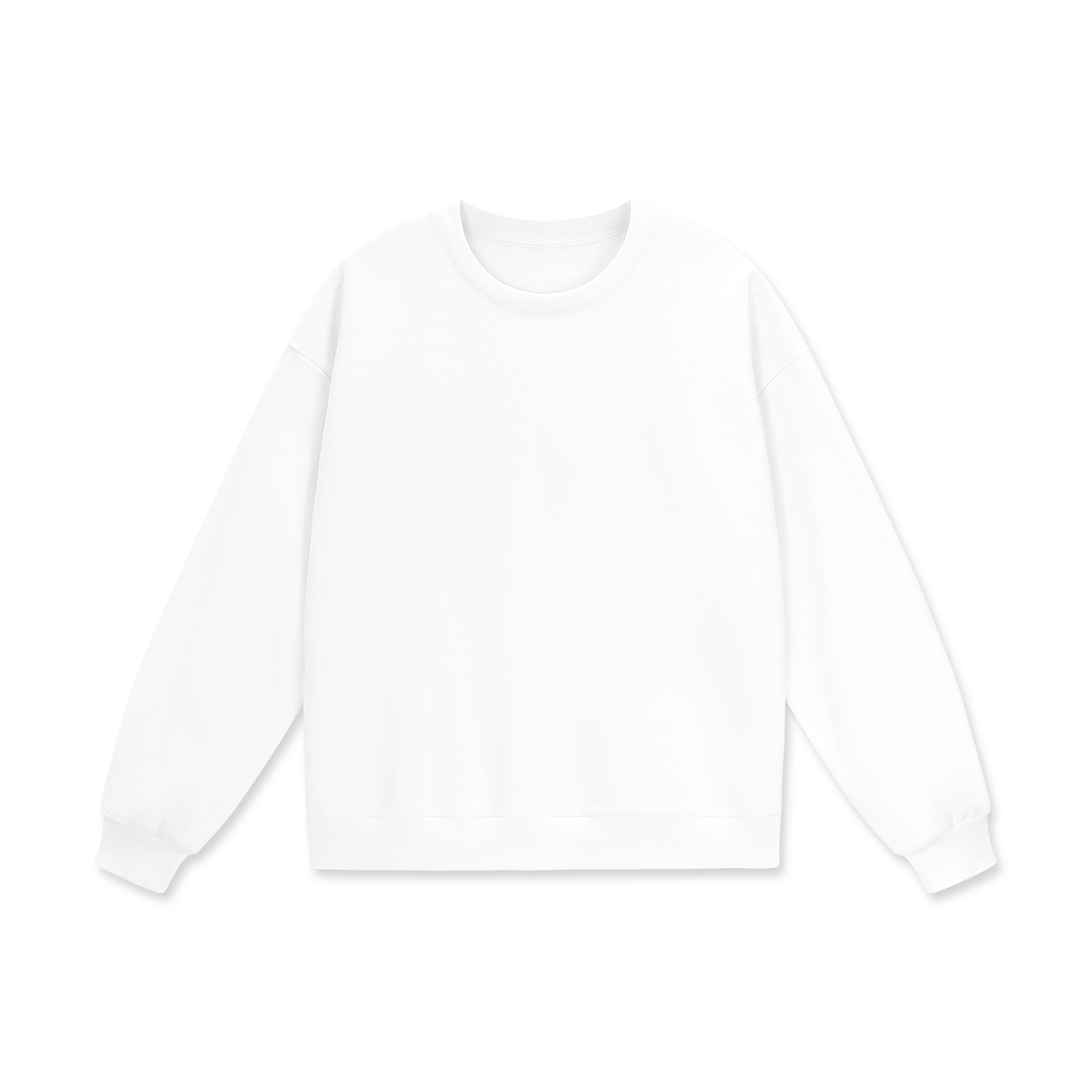 Streetwear Unisex Heavyweight Drop Shoulder Oversized Sweatshirt - Print On Demand | HugePOD-2