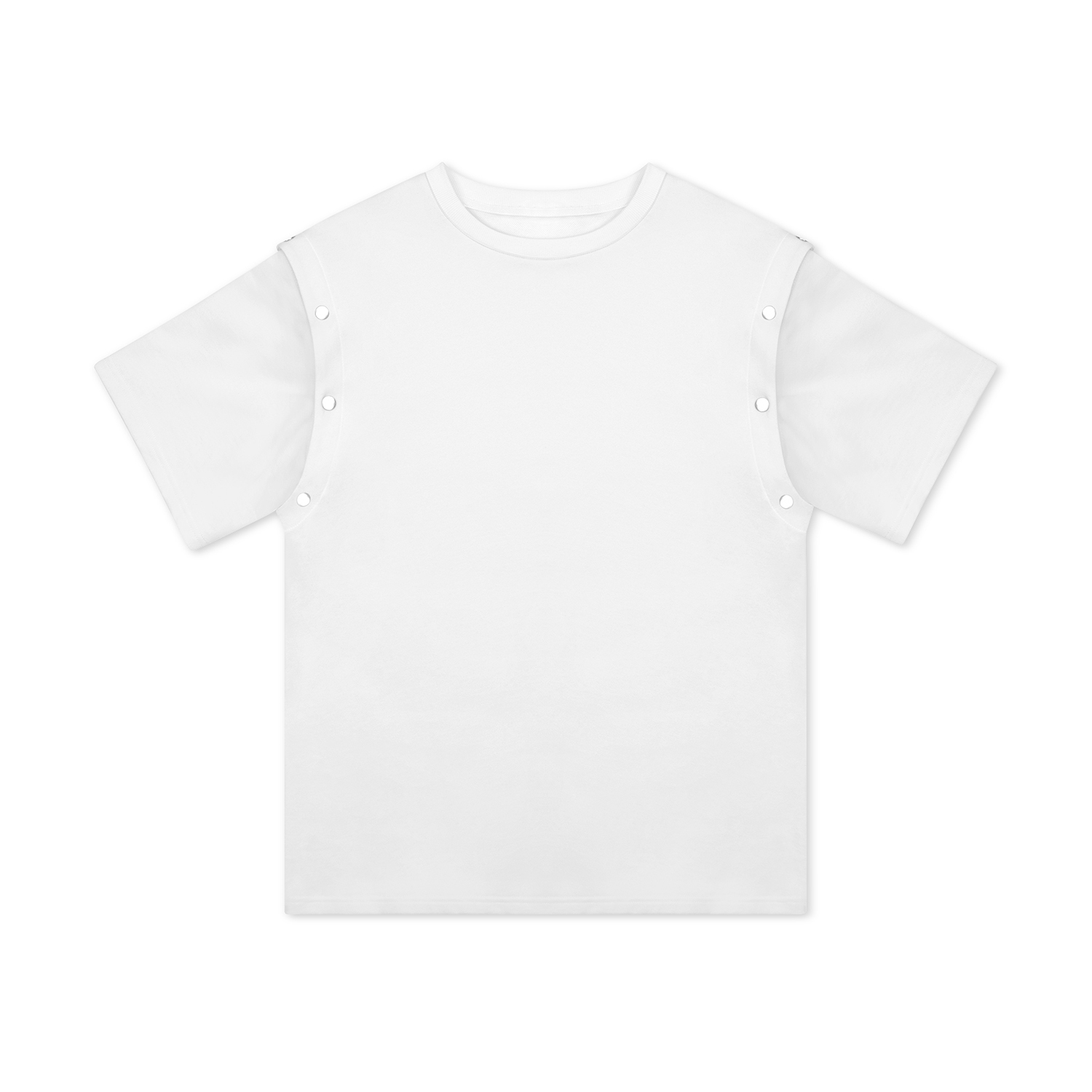 Men's Streetwear Premium T-Shirt with Detachable Sleeves - Print On Demand | HugePOD-1