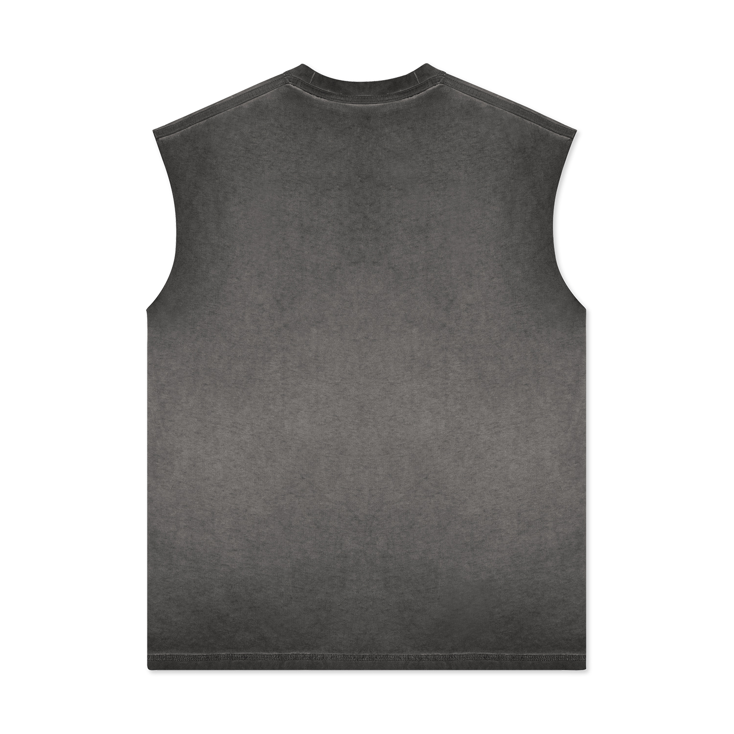 Streetwear Unisex Ombre Vintage Stone Wash Tank Top - Print On Demand | HugePOD-2