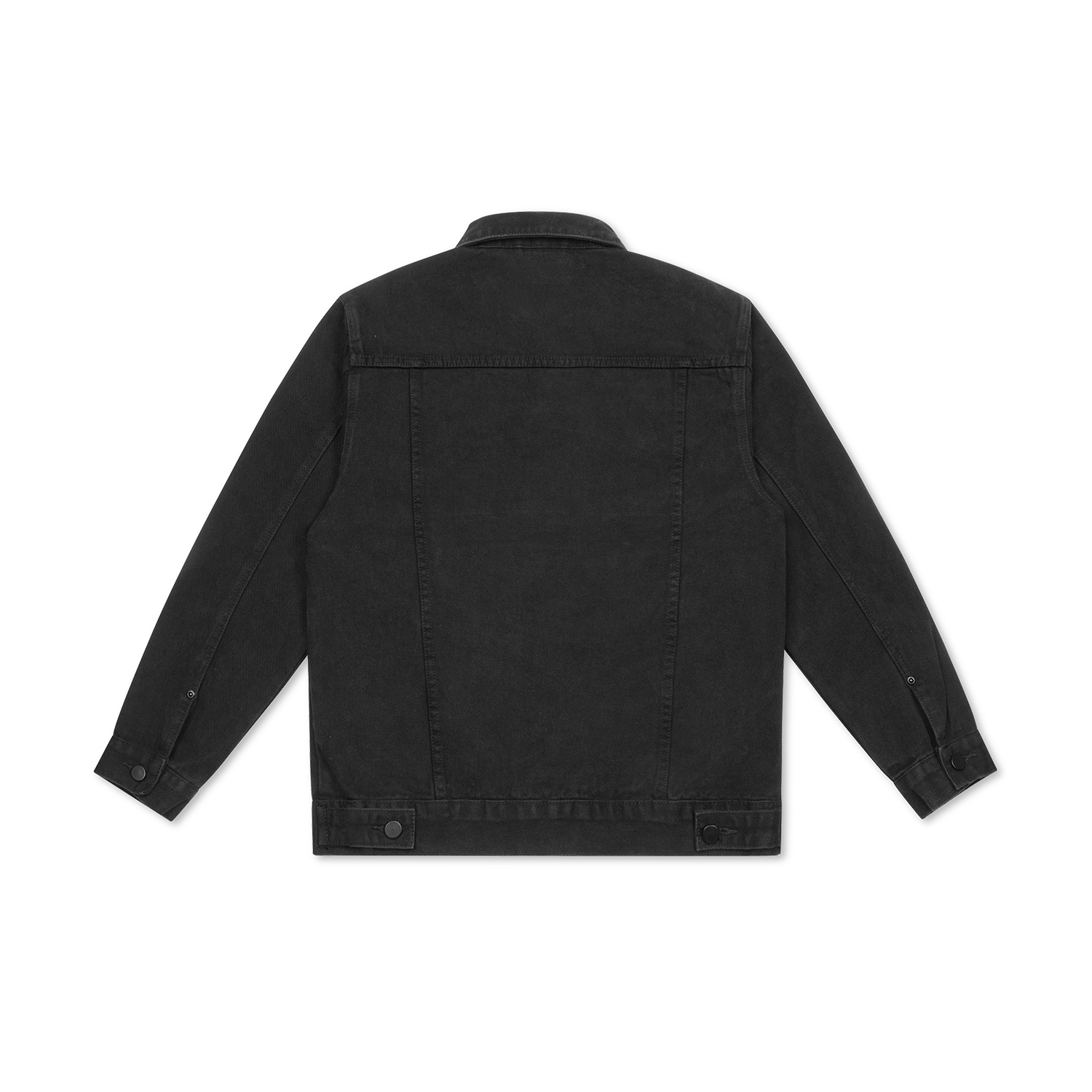 Streetwear Unisex Flap Pocket Denim Jacket - Print On Demand | HugePOD-2