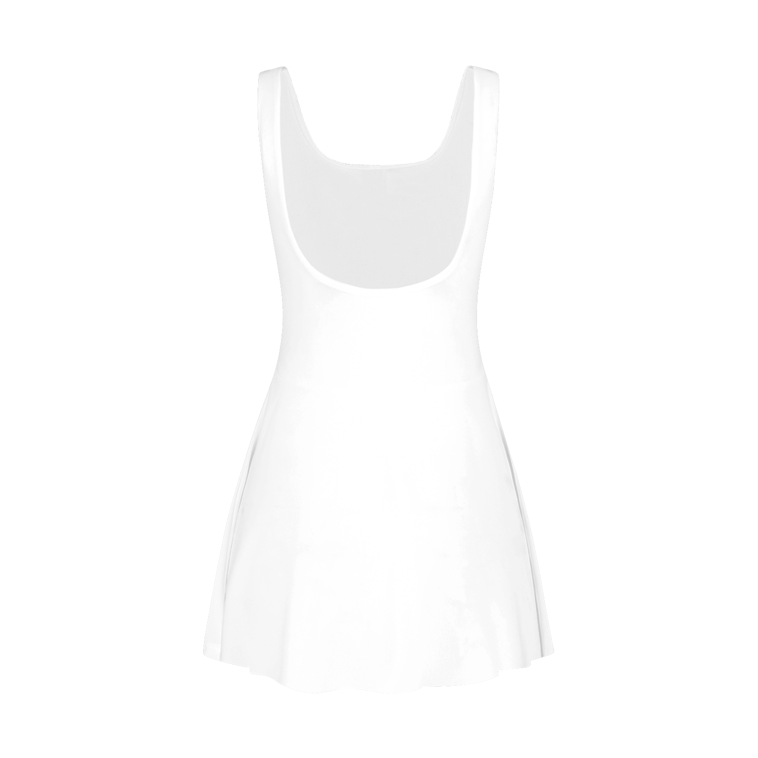 All-Over Print Flare Dress | HugePOD-3