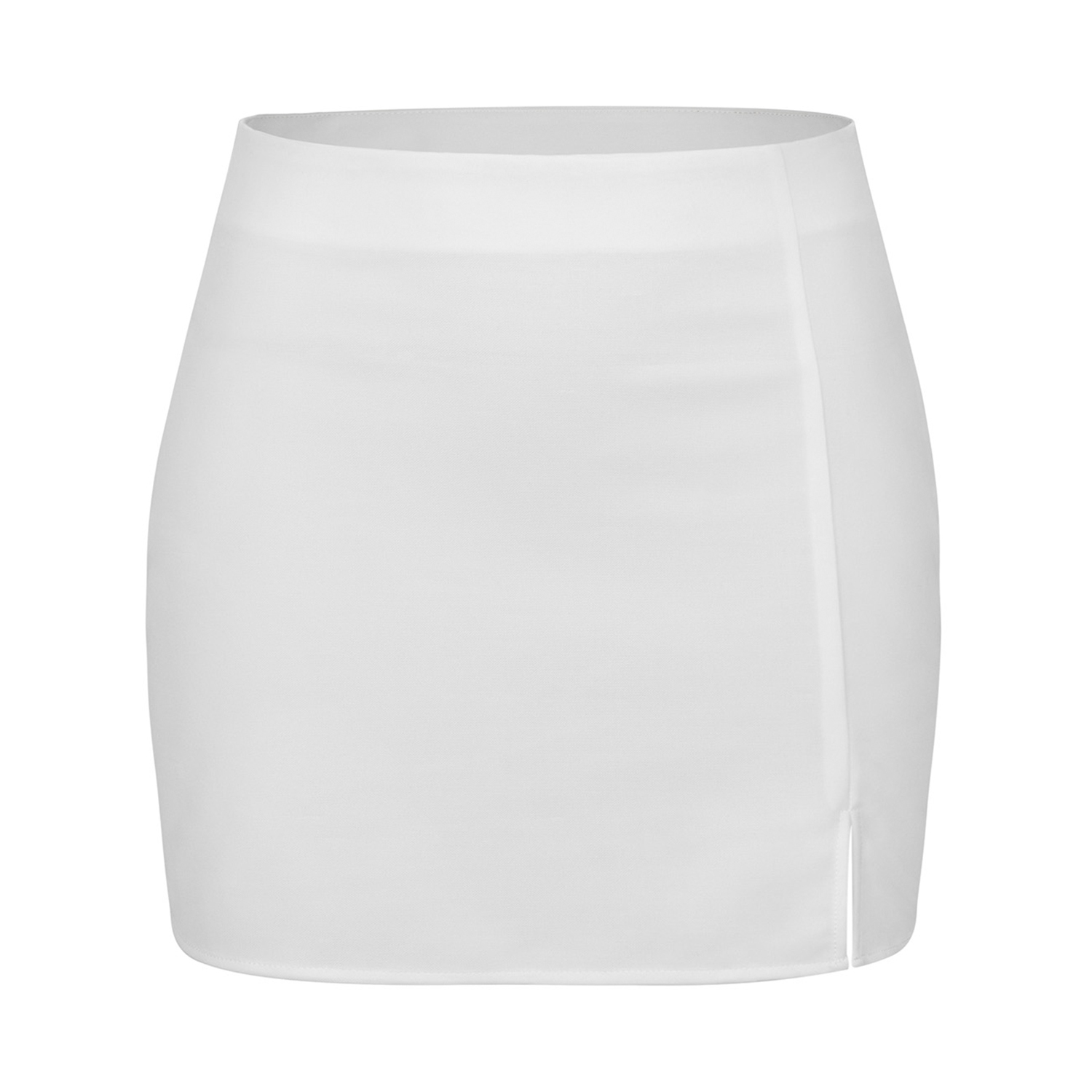 Custom All-Over Print Women's Split Hem Bodycon Skirt-1