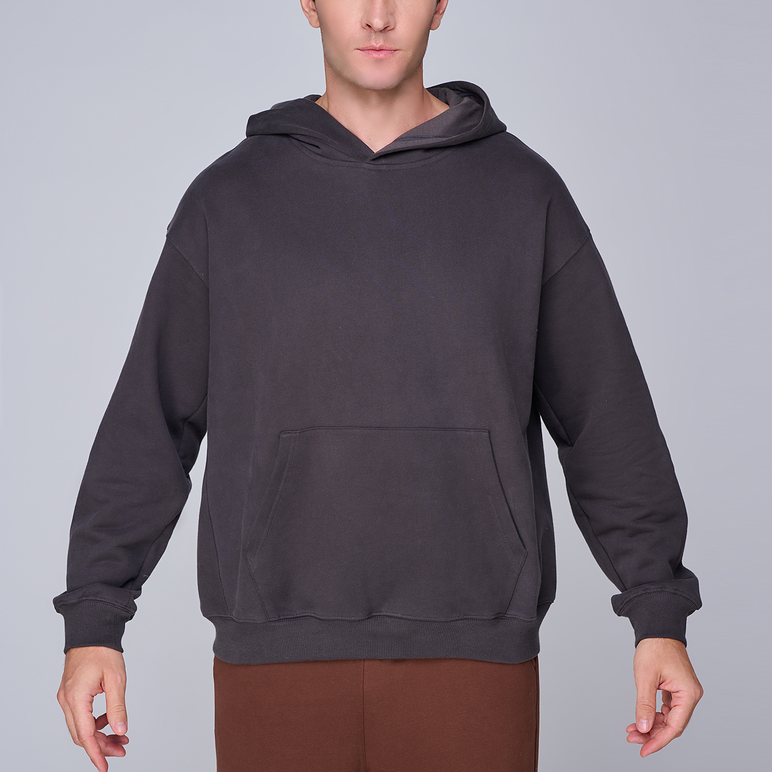 Streetwear Unisex Heavyweight Fleece Oversized Hoodie - Print On Demand | HugePOD-6