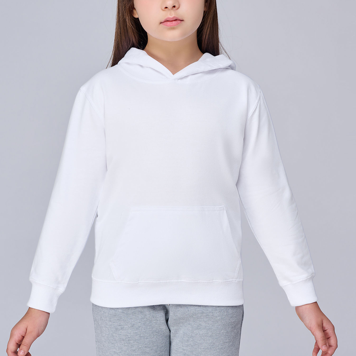 Kids Basic 100% Cotton Hoodie - Print On Demand | HugePOD-5