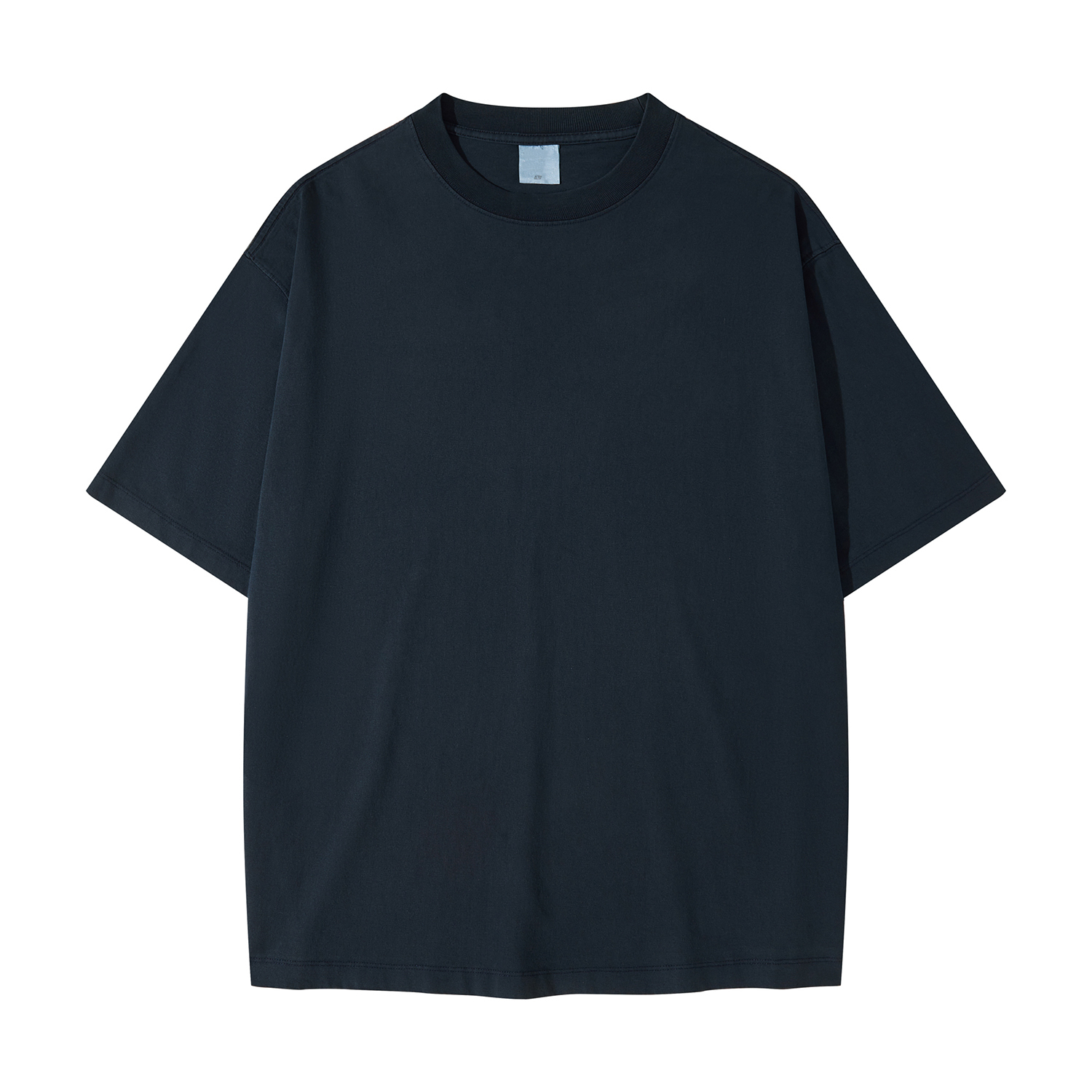 Streetwear Unisex Heavyweight Drop Shoulder Vintage Washed 100% Cotton T-Shirt - Print On Demand | HugePOD-5