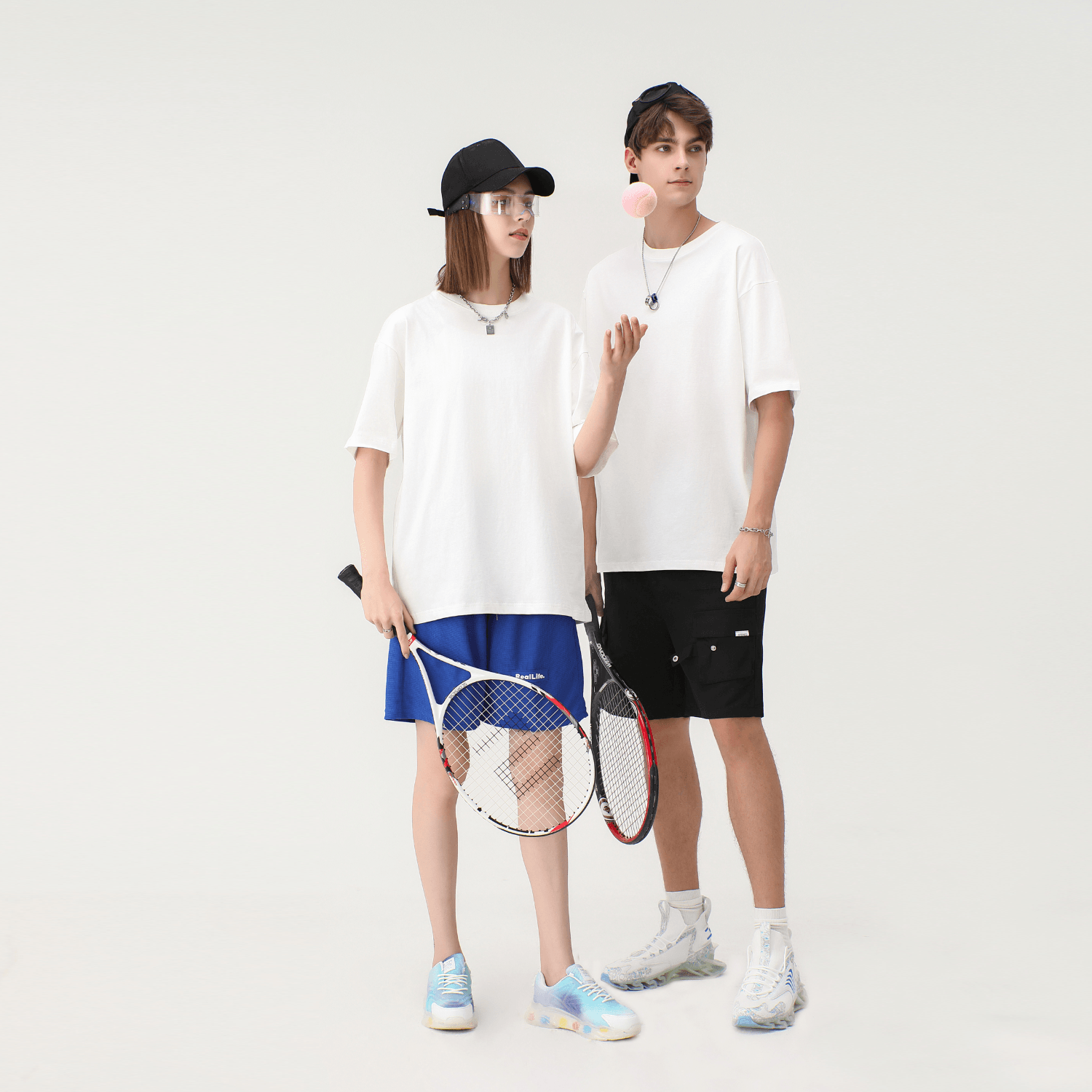 Drop Shoulder Seamless T-Shirt - 200G | Streetwear Apparel-5