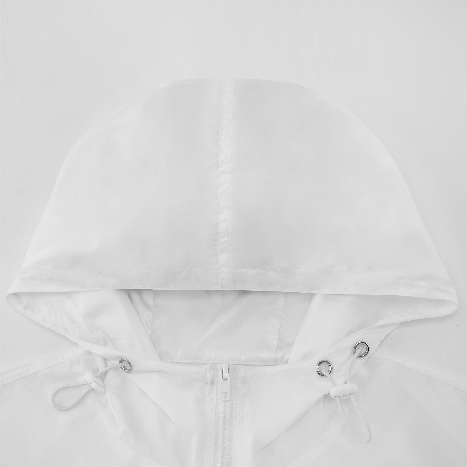 Unisex Half Zip Anorak Hooded Jacket | HugePOD-5