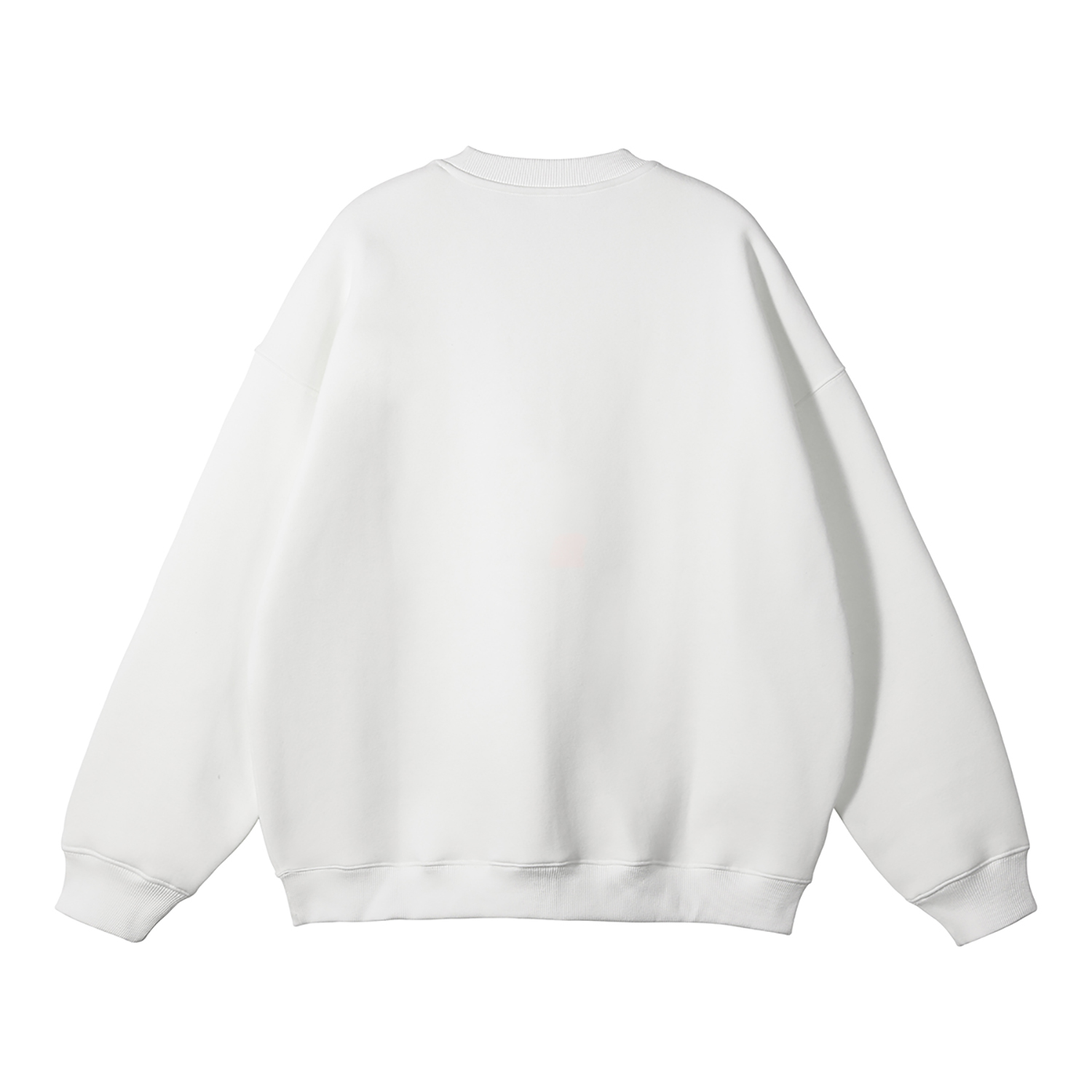 Streetwear Solid Color Fleece Pullover - Print On Demand-18