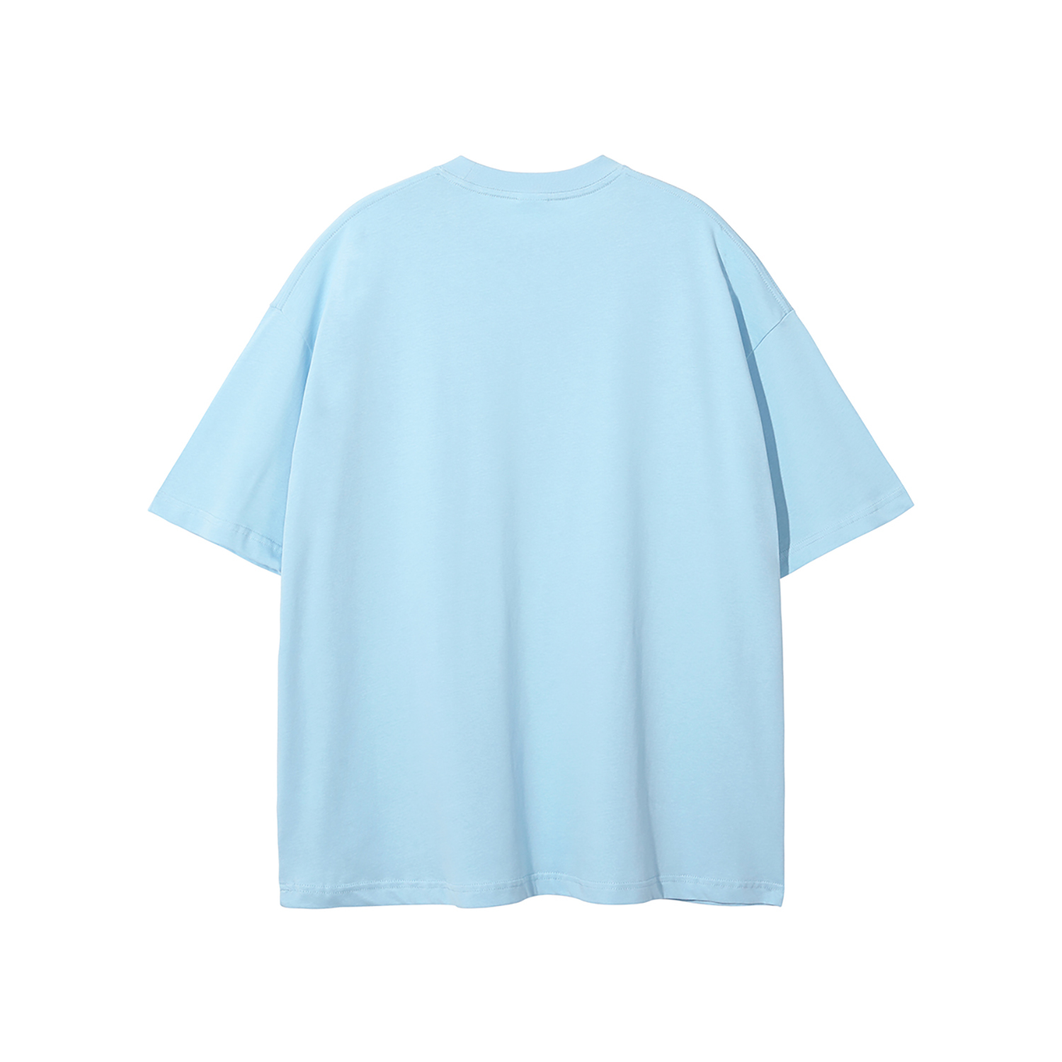 Streetwear Unisex Earth Tone Loose Fit FOG T-Shirt | HugePOD-18