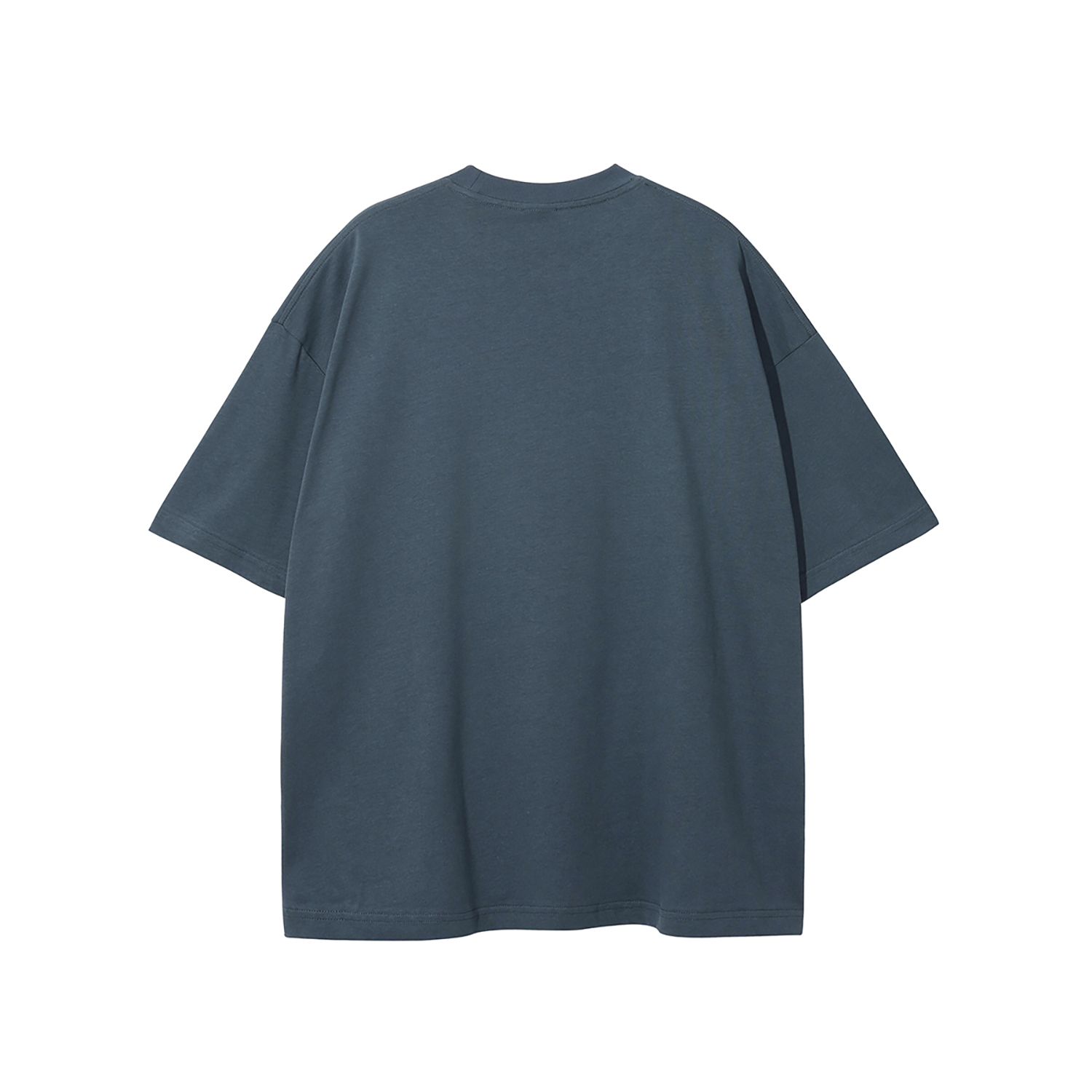 Streetwear Unisex Earth Tone Loose Fit FOG T-Shirt | HugePOD-14