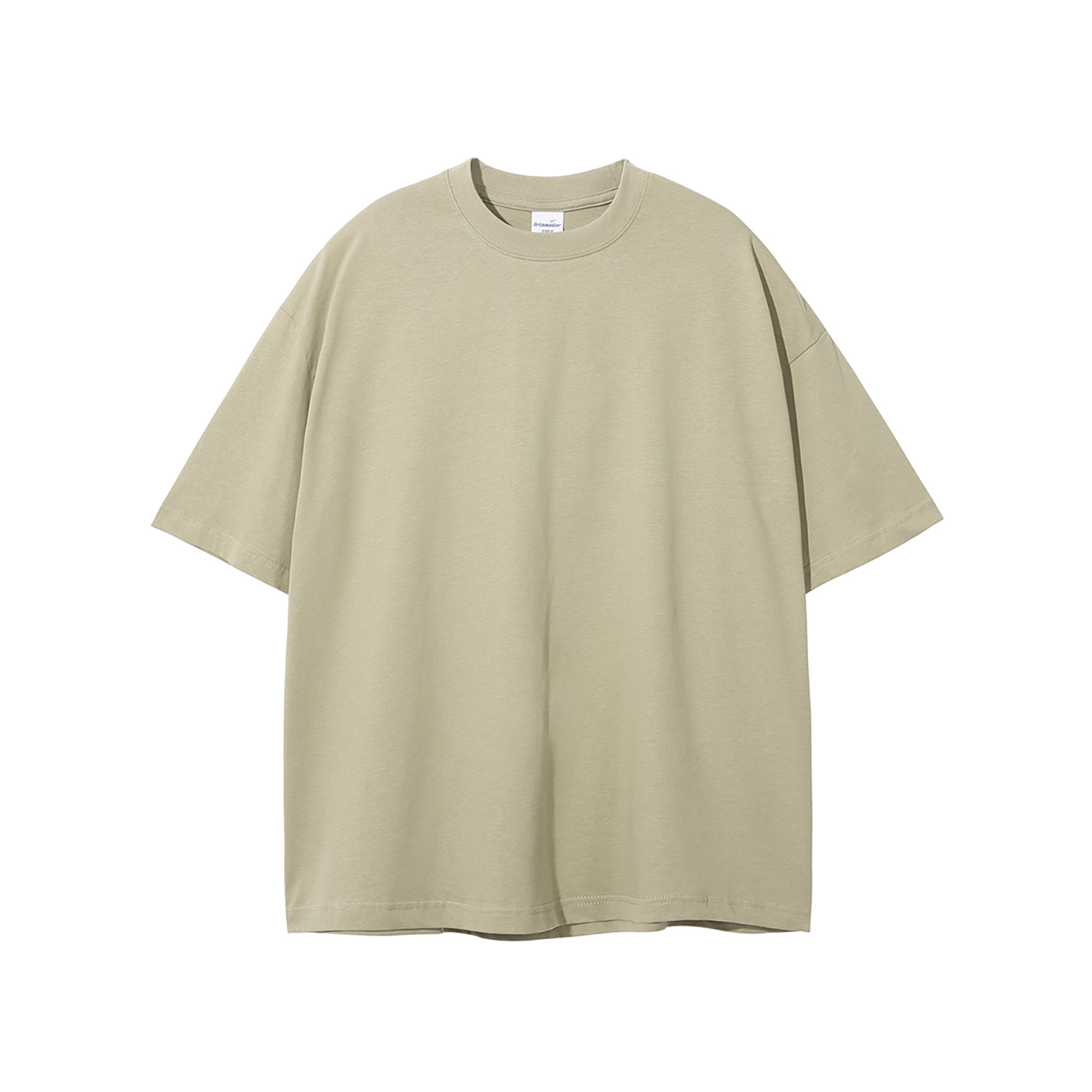 Streetwear Unisex Earth Tone Loose Fit FOG T-Shirt | HugePOD-25