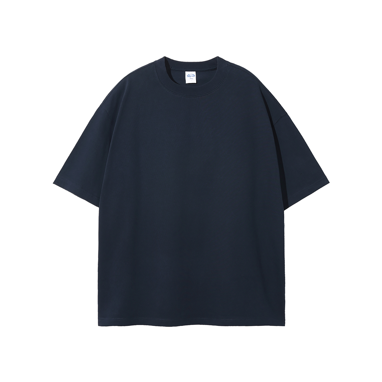 Streetwear Unisex Earth Tone Heavyweight Loose Fit FOG T-Shirt | HugePOD-13