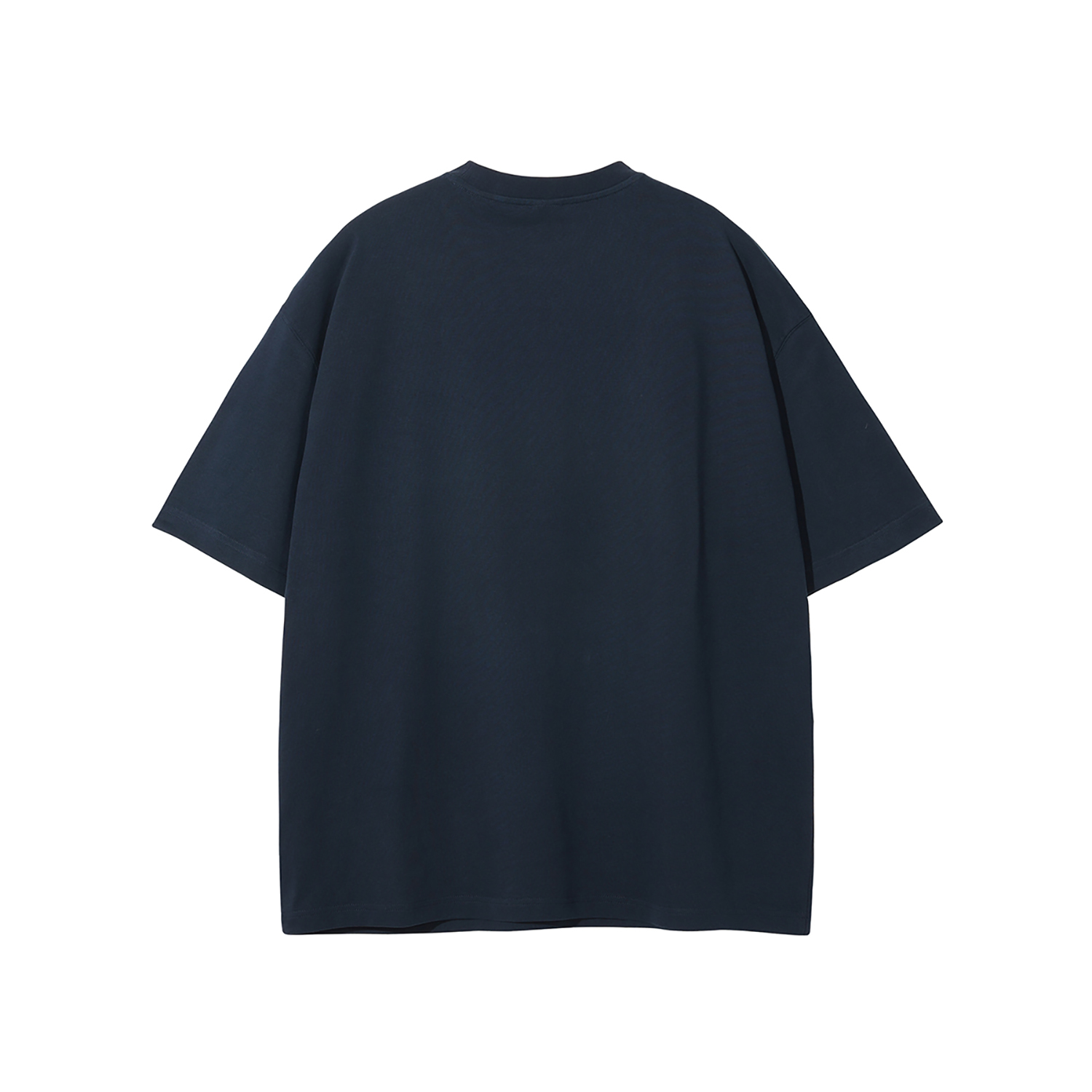 Streetwear Unisex Earth Tone Heavyweight Loose Fit FOG T-Shirt | HugePOD-14