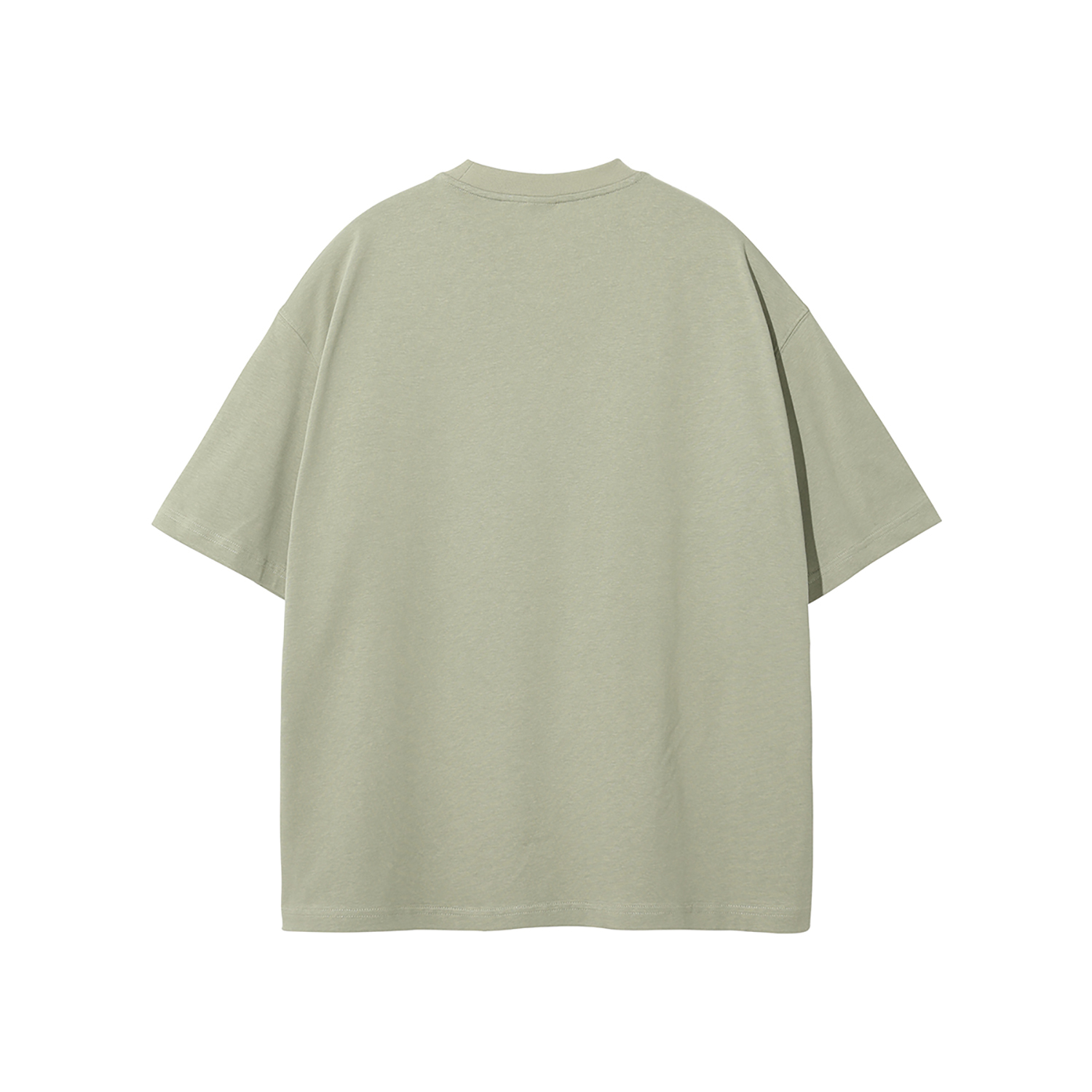 Streetwear Unisex Earth Tone Heavyweight Loose Fit FOG T-Shirt | HugePOD-12