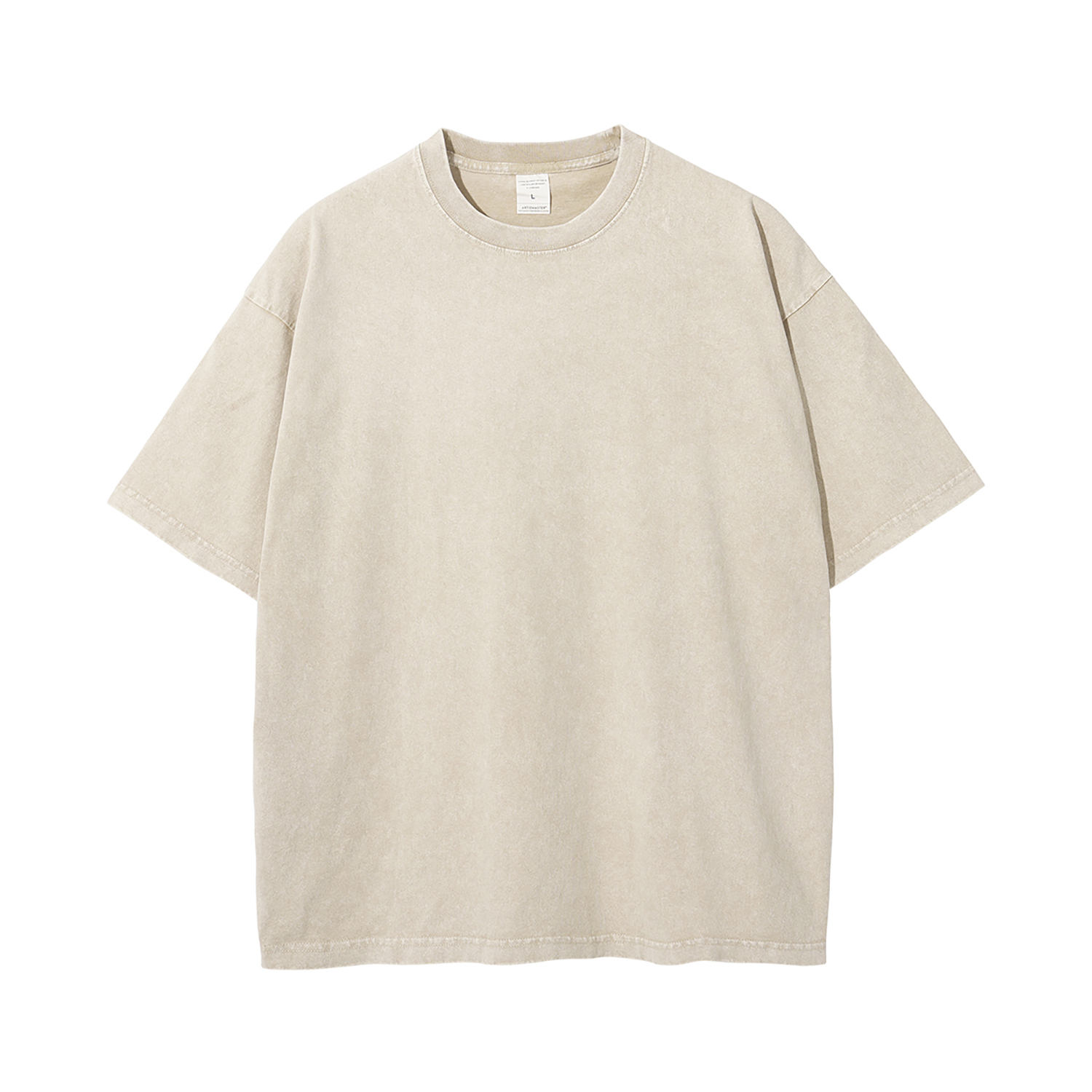 Streetwear Unisex Oversized Snow Wash T-Shirt - Print On Demand | HugePOD-16