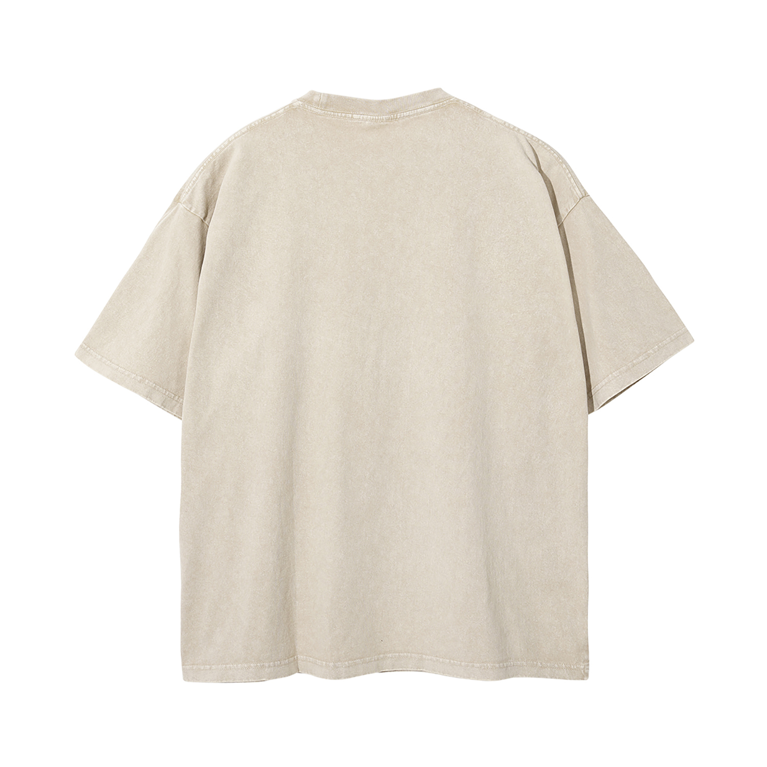 Streetwear Unisex Oversized Snow Wash T-Shirt - Print On Demand | HugePOD-17
