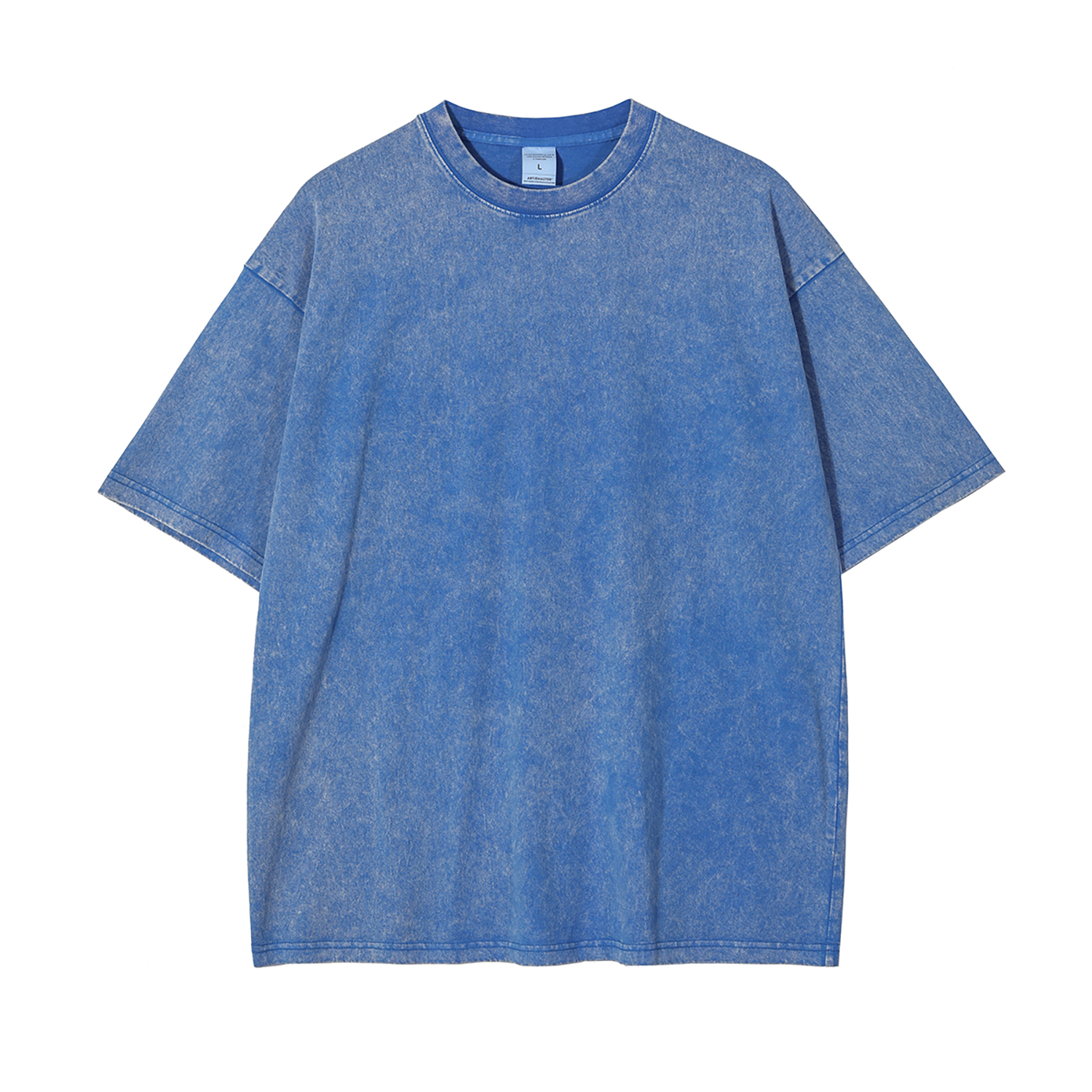 Streetwear Unisex Oversized Snow Wash T-Shirt - Print On Demand | HugePOD-26