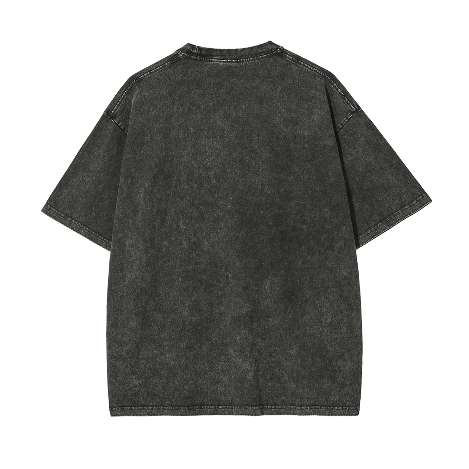 Streetwear Unisex Oversized Snow Wash T-Shirt - Print On Demand | HugePOD-37