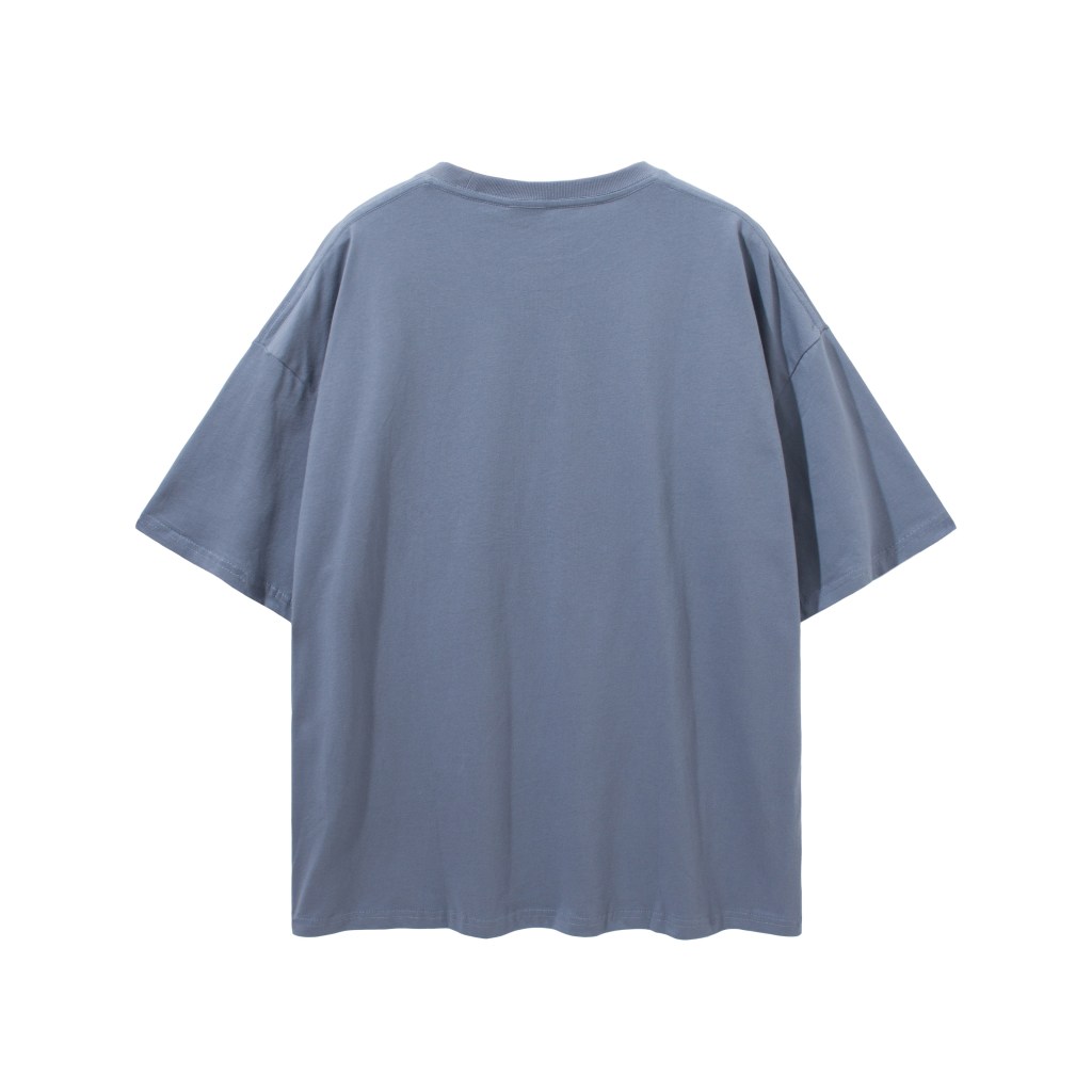 Streetwear Unisex 100% Cotton Basic Tee - Print On Demand | HugePOD-13