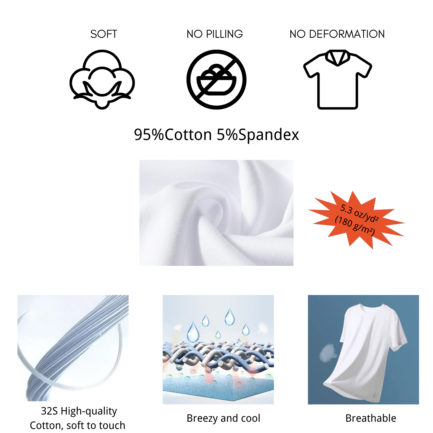 Unisex Staple Long Sleeve Cotton T-Shirt | HugePOD-5