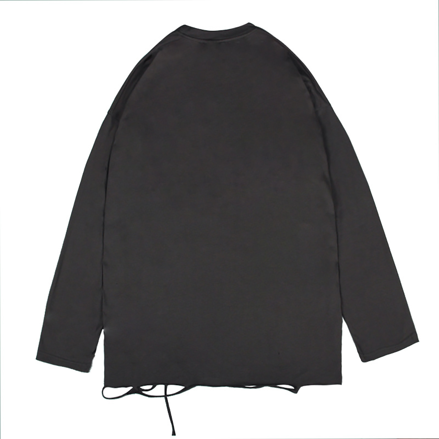 Streetwear Unisex Ripped Long Sleeve T-Shirt - Print On Demand | HugePOD-4