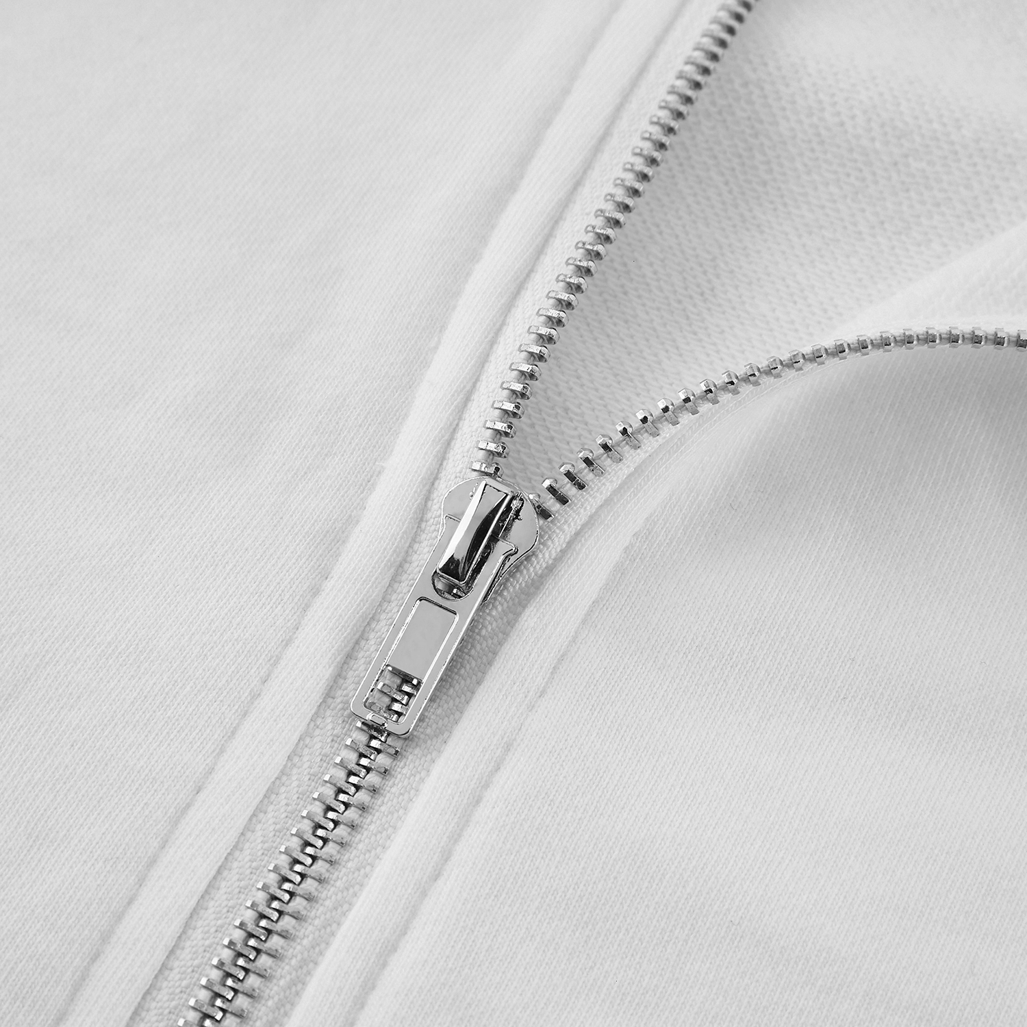 Women's Cotton Zip Hoodie | HugePOD-8