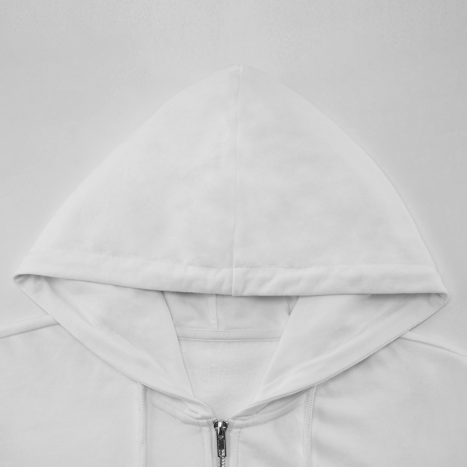 Women's Cotton Zip Hoodie | HugePOD-5