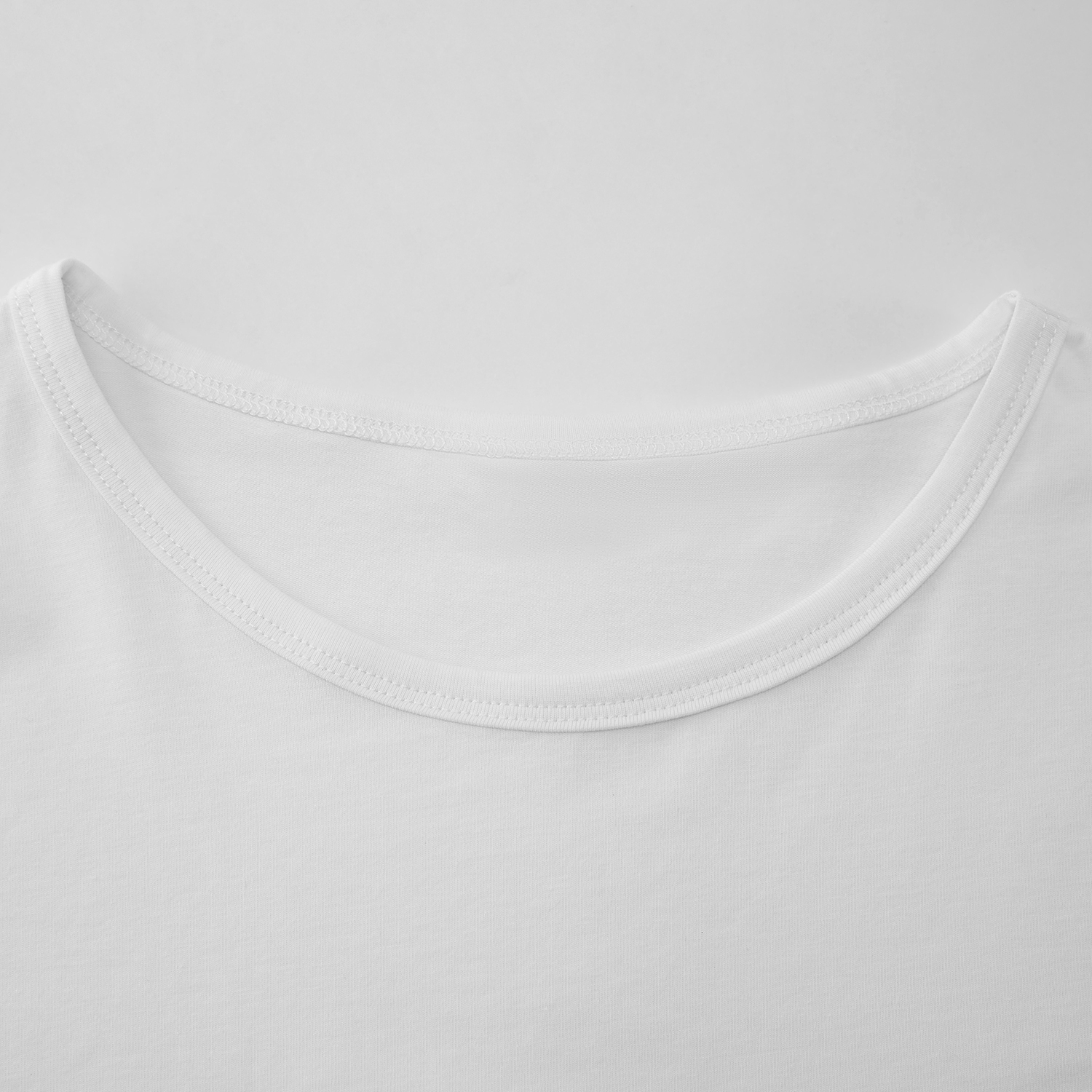 Summer Women's Cotton Cropped Slight stretch Tee | HugePOD-5