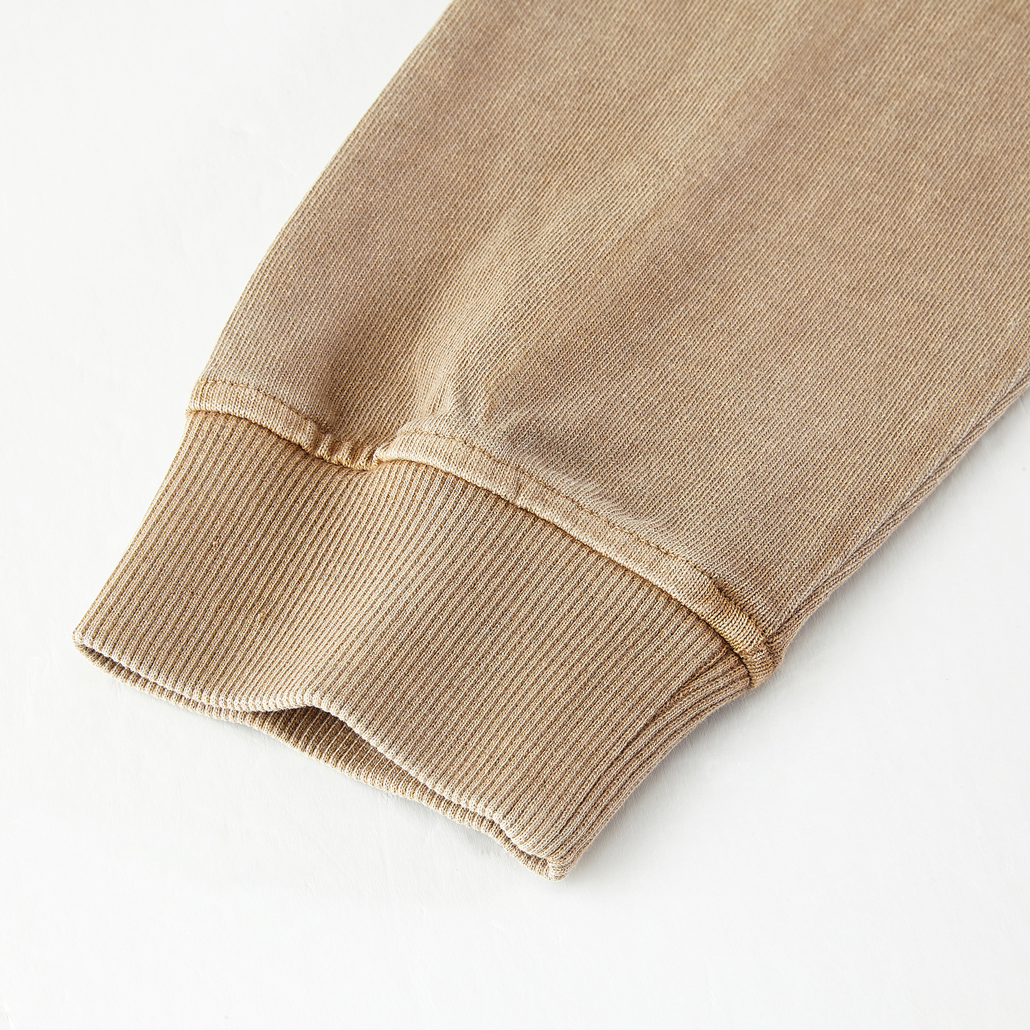 Streetwear Unisex Drop Shoulder Stone Wash Long Sleeve Tee - Print On Demand | HugePOD-24