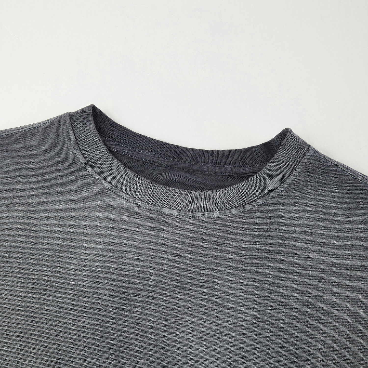 Streetwear Unisex Gradient Washed Effect Long Sleeve Tee - Print On Demand | HugePOD-9