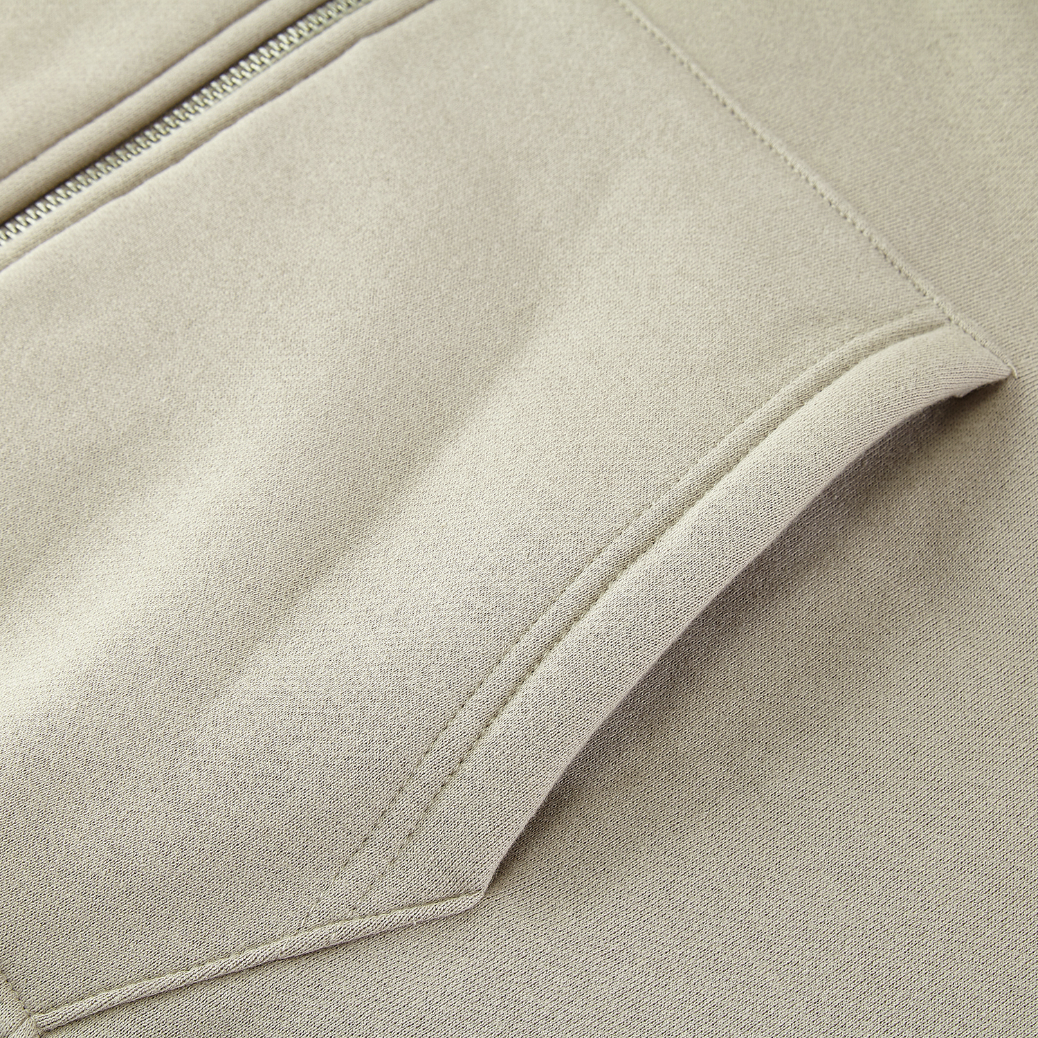 Streetwear Unisex Full Zip Fleece Hoodie - Print On Demand - Print On Demand | HugePOD-8