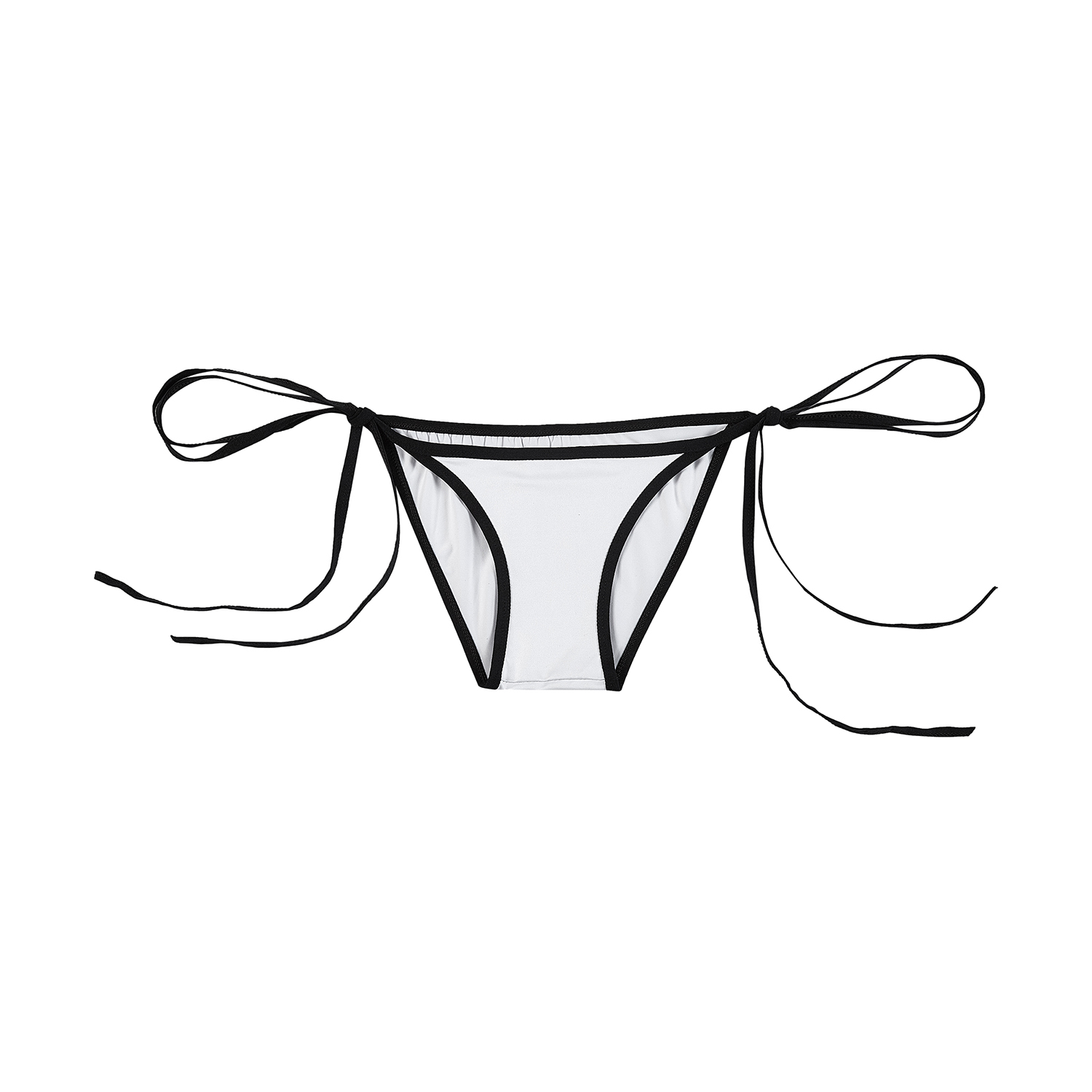 All-Over Print Women's Triangle Tie Side Bikini Swimsuit | HugePOD-6