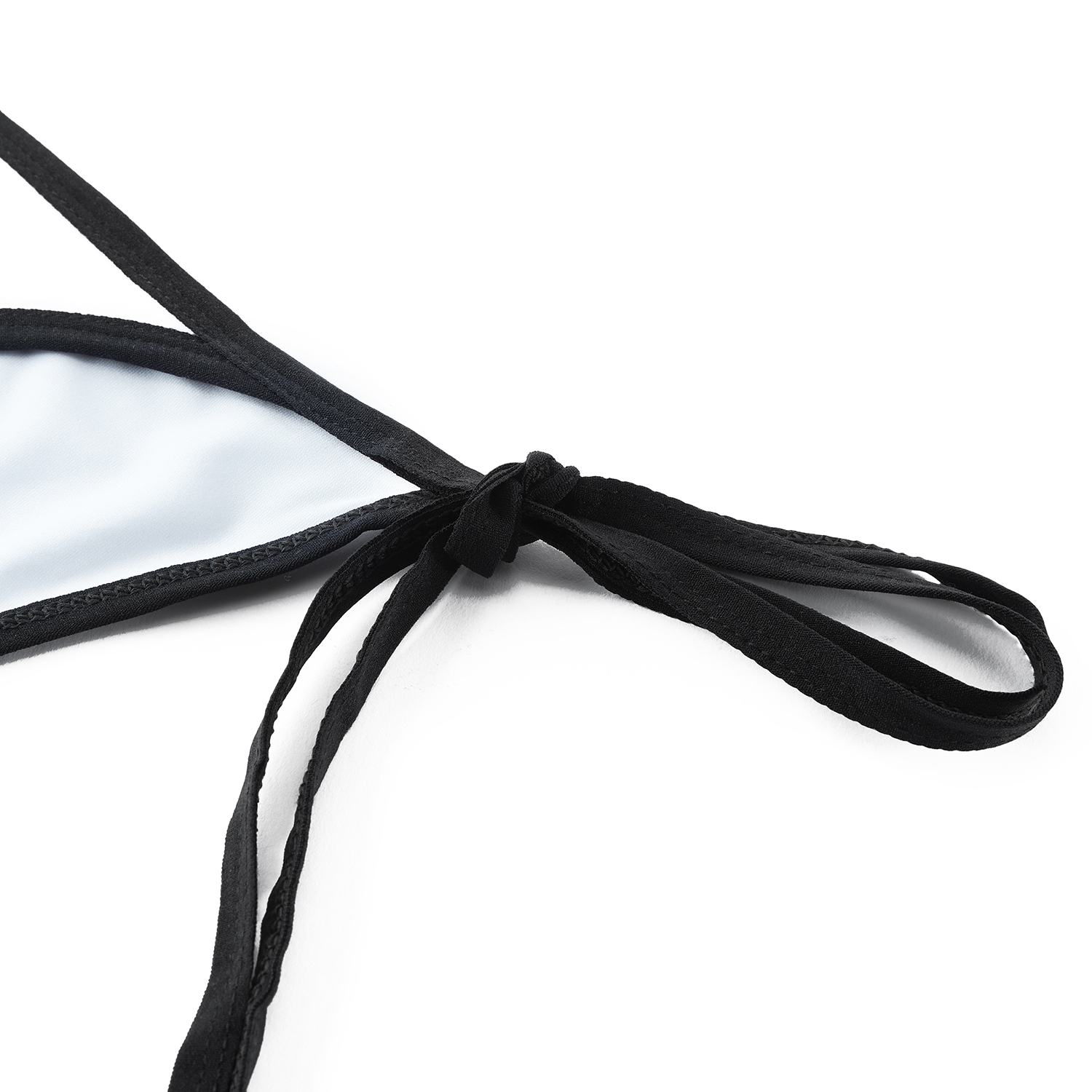 All-Over Print Women's Triangle Tie Side Bikini Swimsuit | HugePOD-10