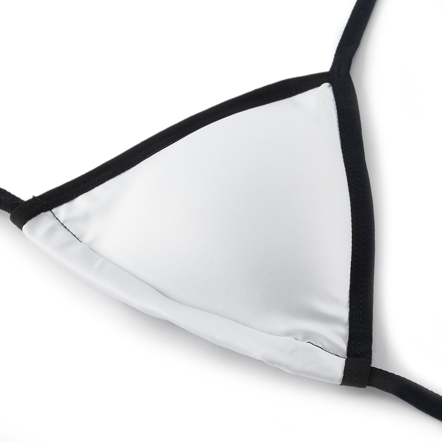 All-Over Print Women's Triangle Tie Side Bikini Swimsuit | HugePOD-11