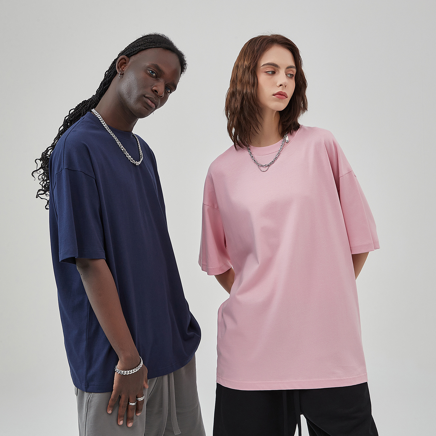 Streetwear Unisex Earth Tone Loose Fit FOG T-Shirt | HugePOD