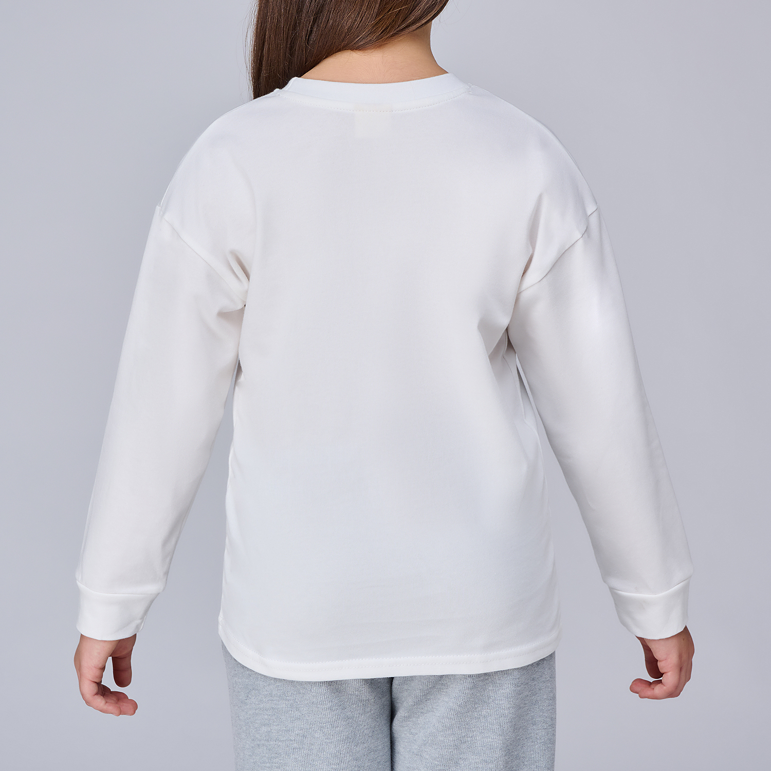 Custom All-Over Print Kids Long Sleeve T-Shirt - HugePOD-7