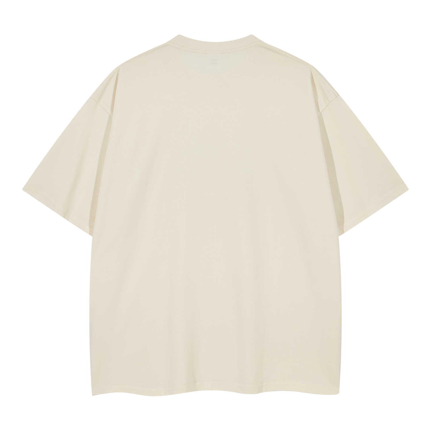 Streetwear Unisex  Earth Tone Loose Fit FOG 100% Cotton T-Shirt | HugePOD-8