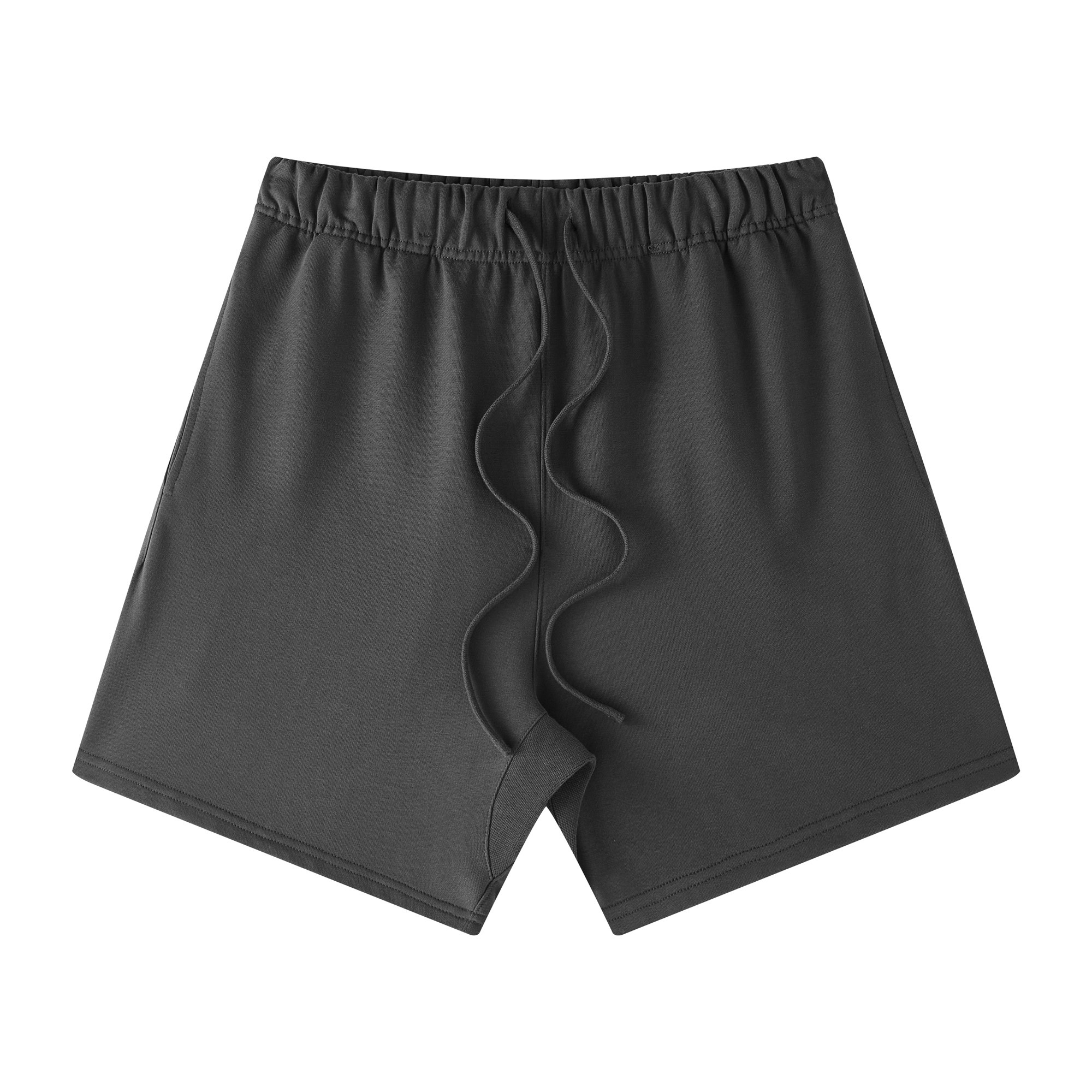 Streetwear Unisex Basic Earth Tone Loose Fit Shorts - Print On Demand | HugePOD-15